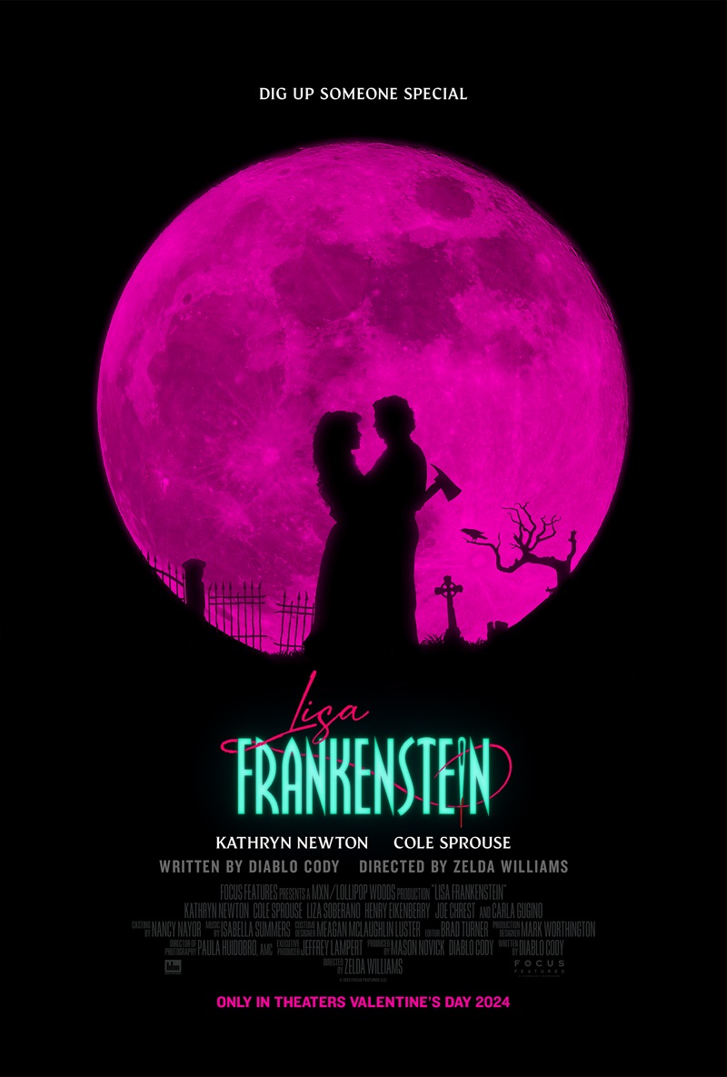 Teaser Poster for LISA FRANKENSTEIN