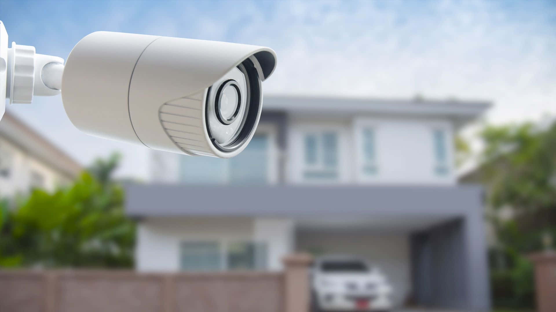 Download Robust Outdoor C Mount Security Camera Wallpaper