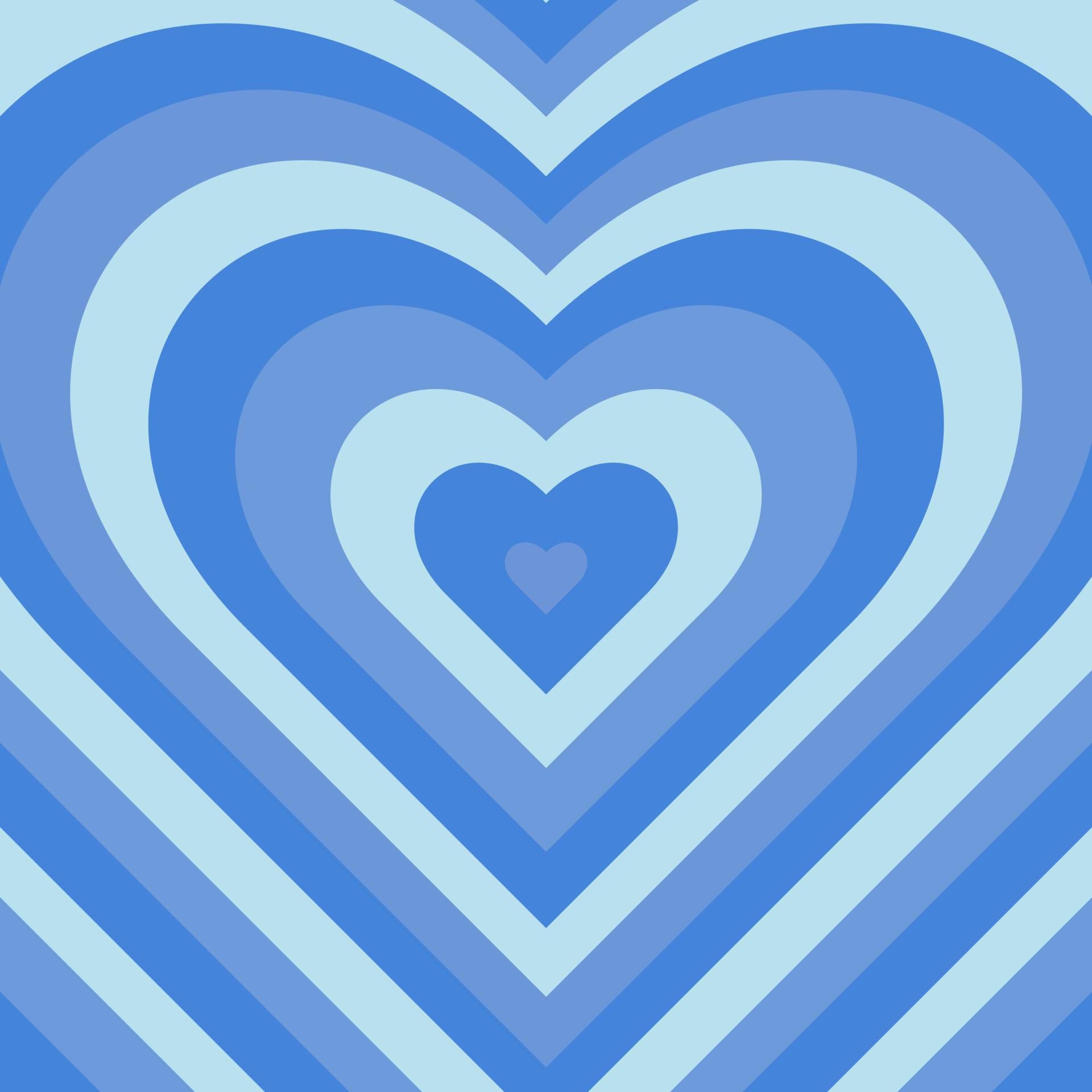 y2k background blue hearts. Y2k