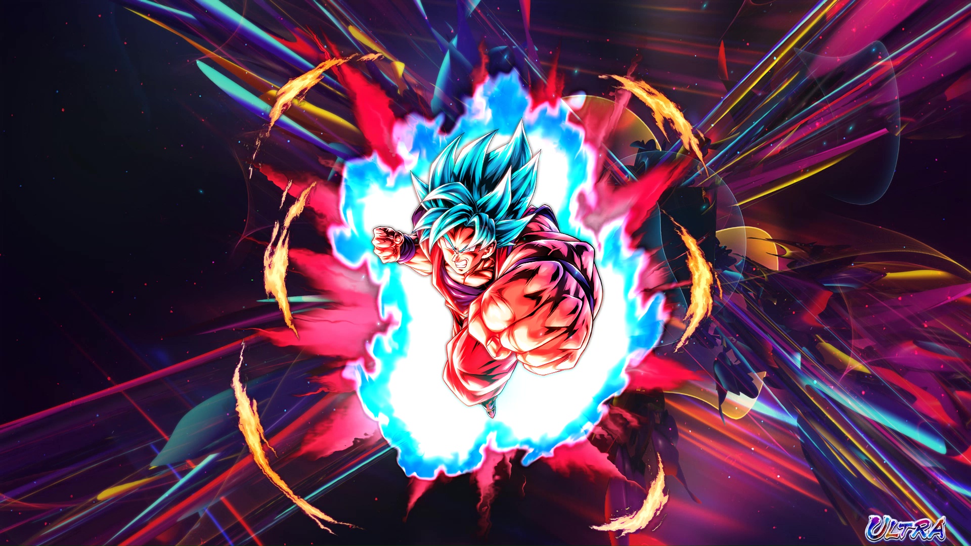 Super Saiyan Blue Kaioken Goku Live