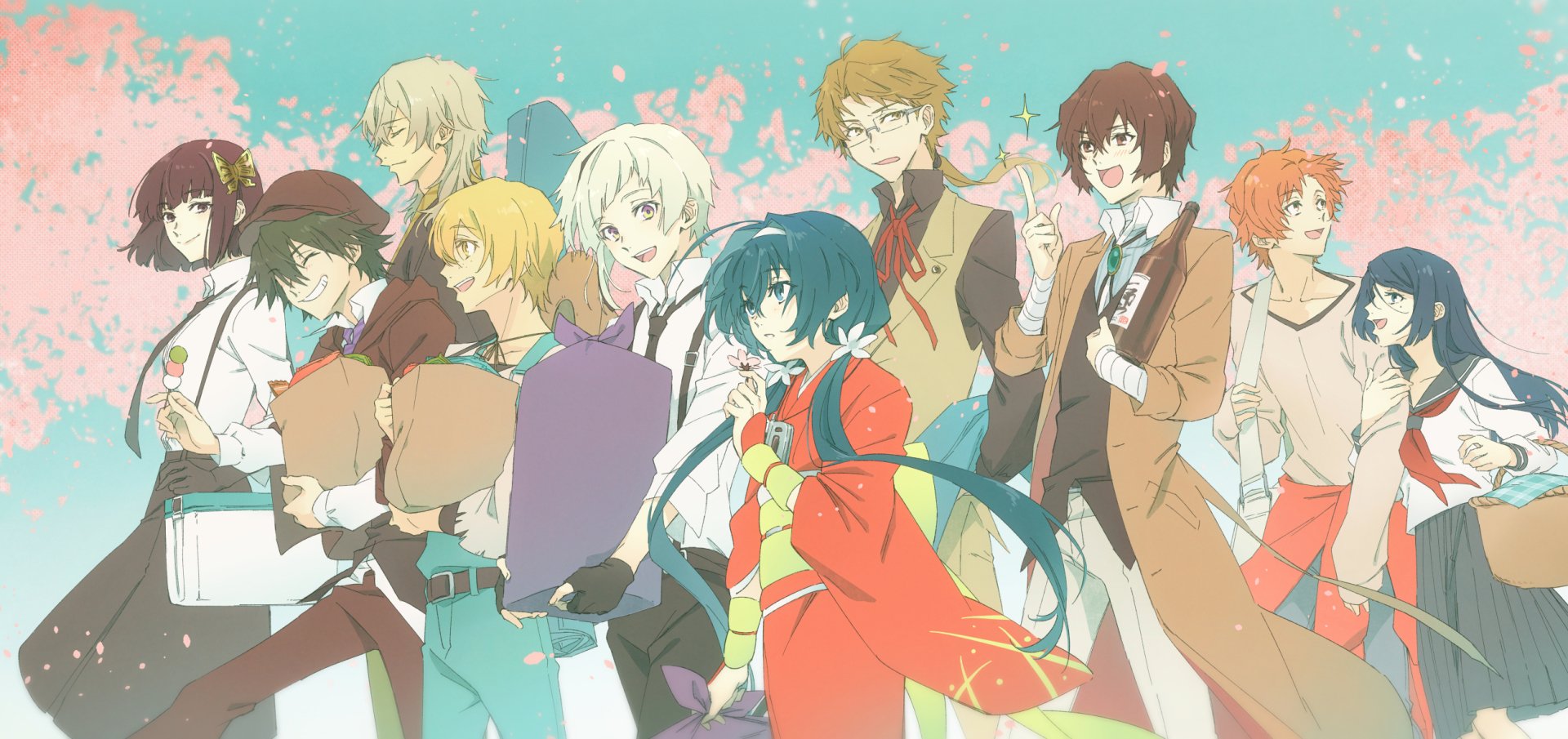 Anime Bungou Stray Dogs HD Wallpaper