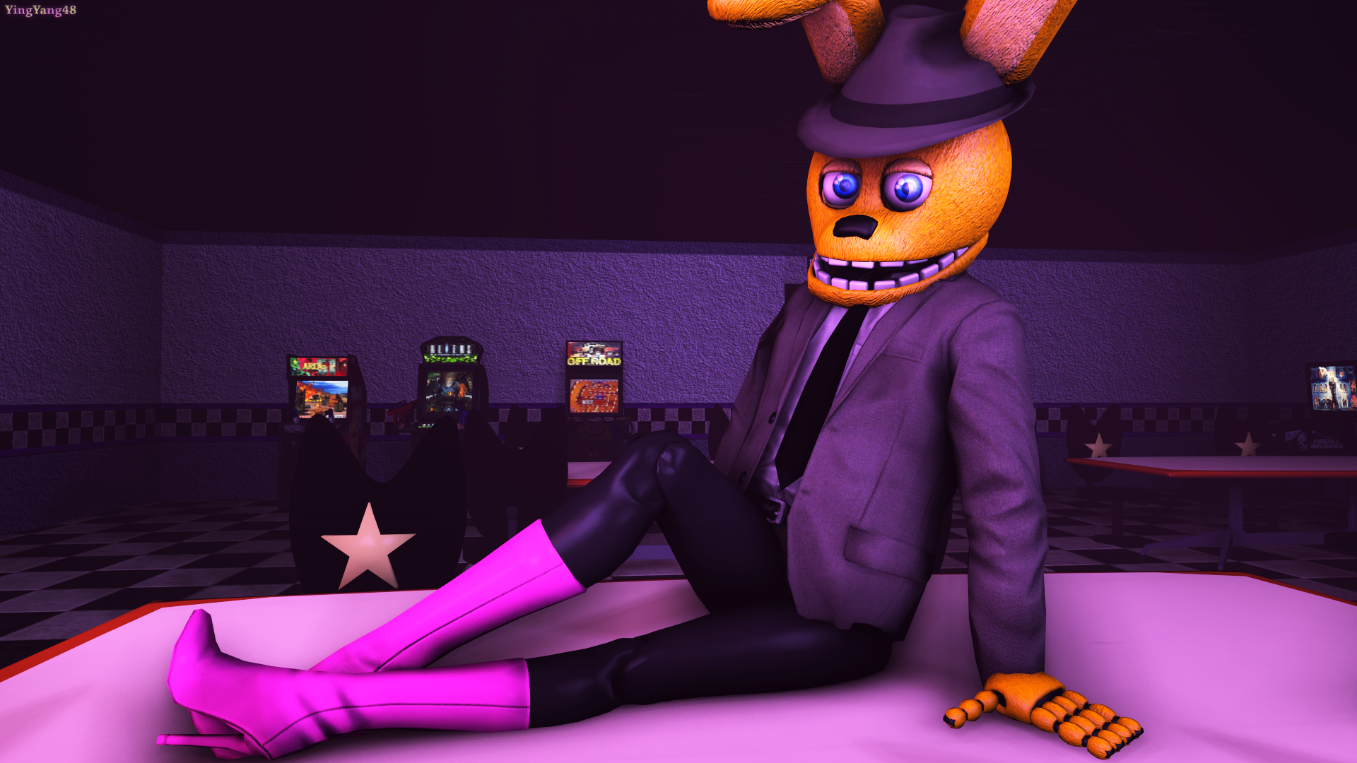 Game Five Nights at Freddy's 3 HD Wallpaper