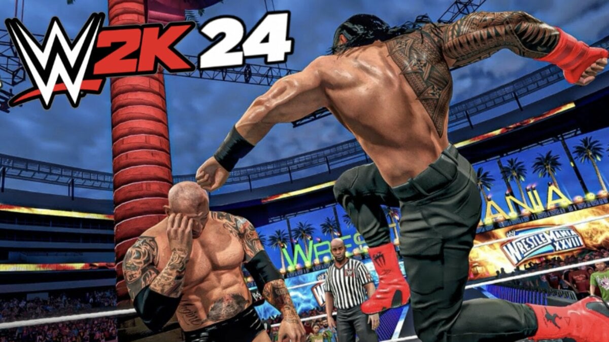 WWE 2K24 from any 2K game