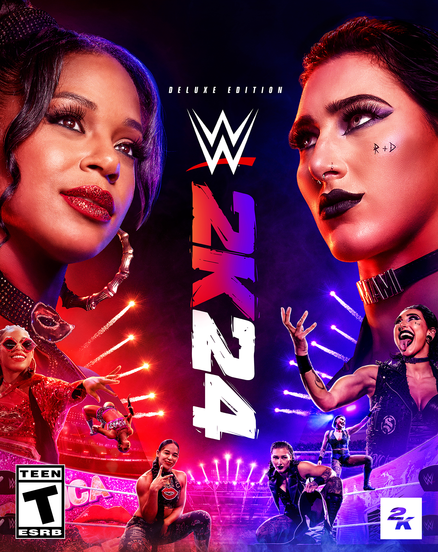 WWE 2K24 cover: Cody Rhodes, Rhea