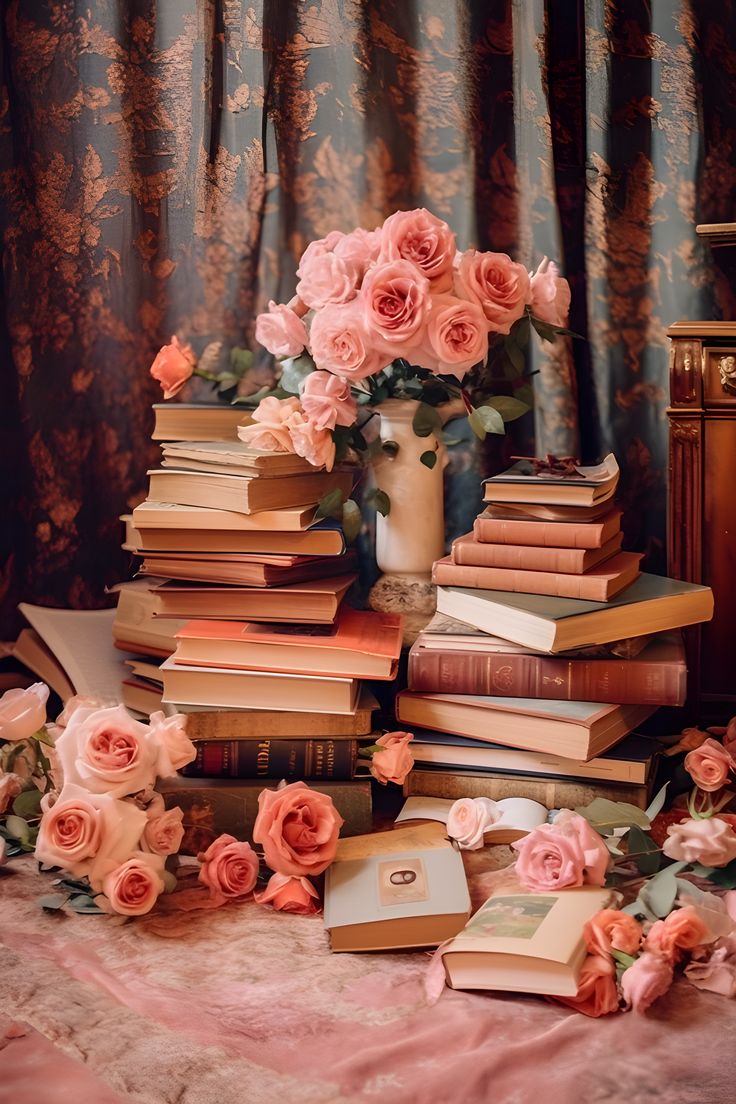 Pink Books Wallpapers Wallpaper Cave