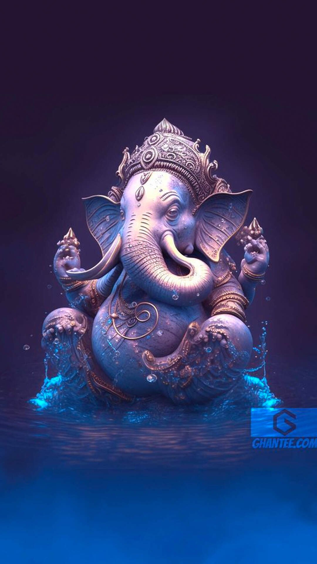 ganapati latest phone wallpaper