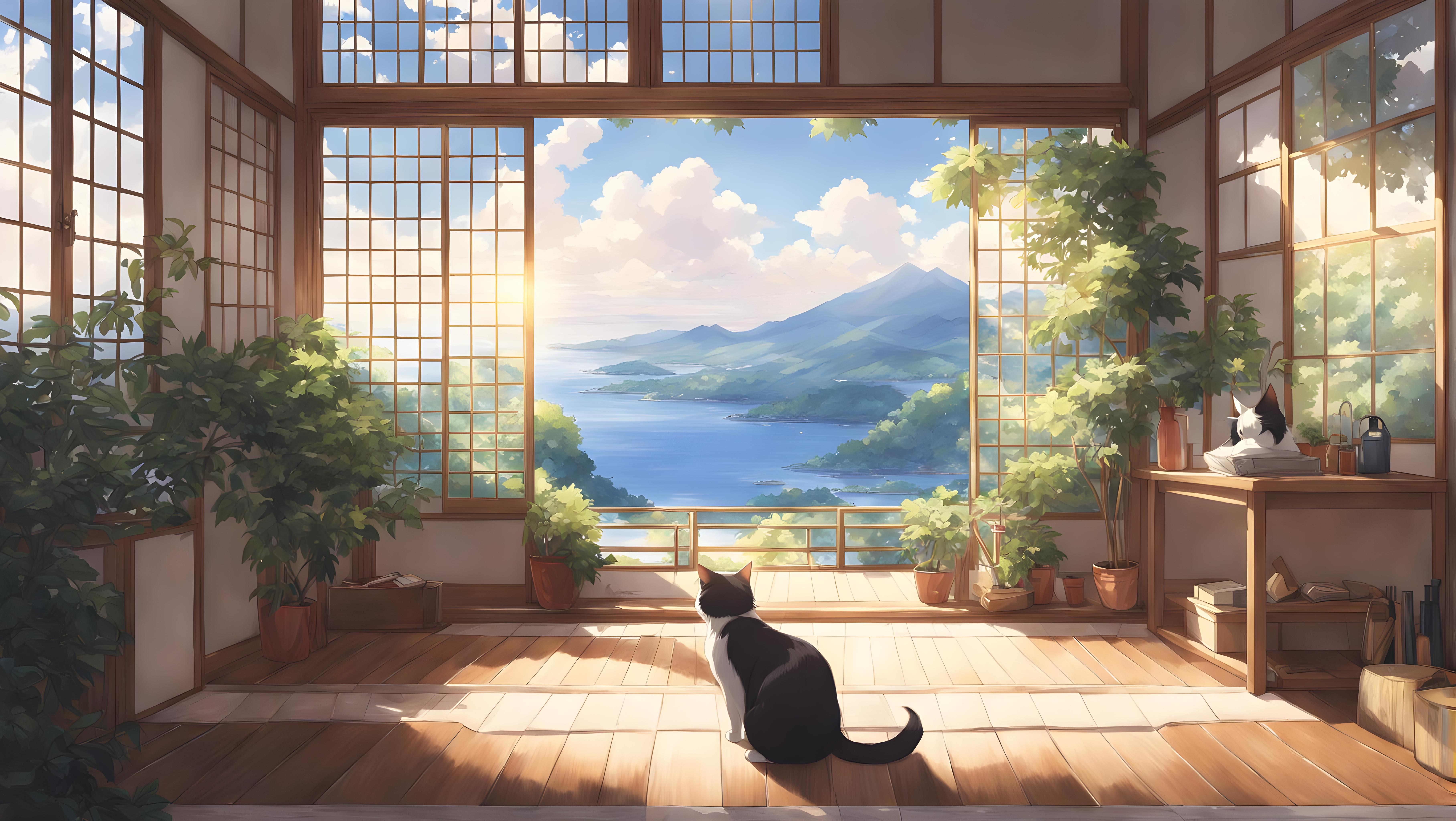 Anime Room 4k Ultra HD Wallpaper