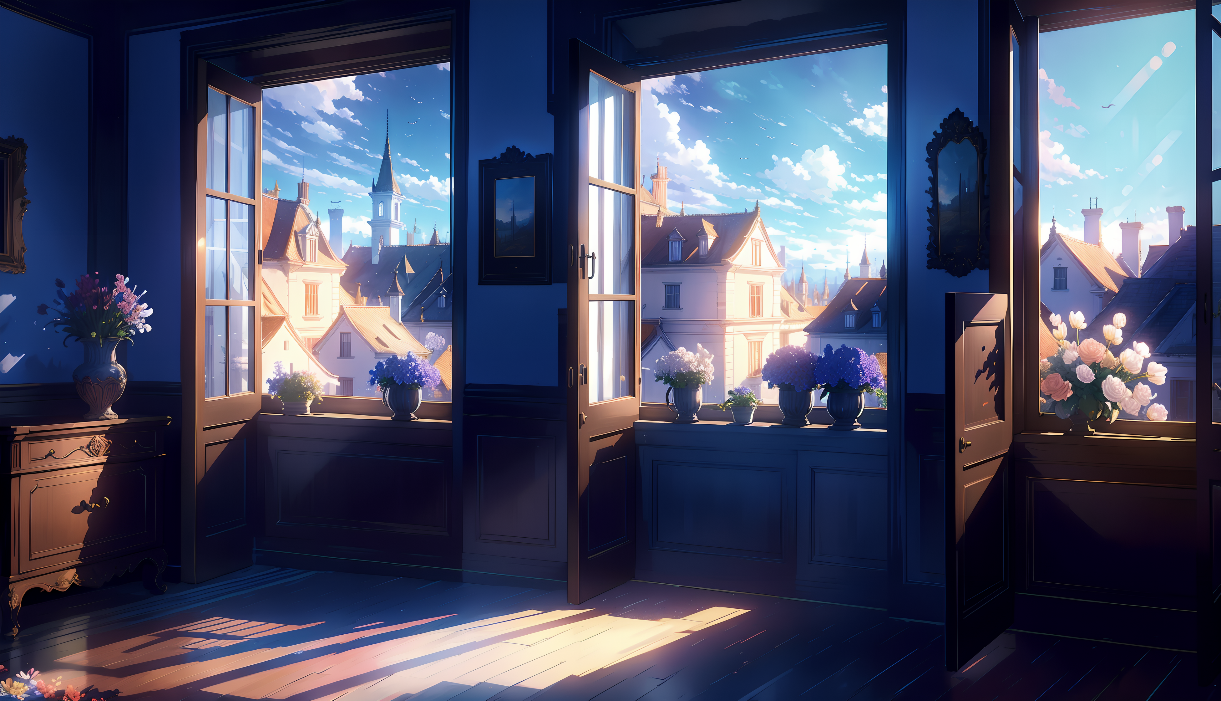 Anime Room 4k Ultra HD Wallpaper