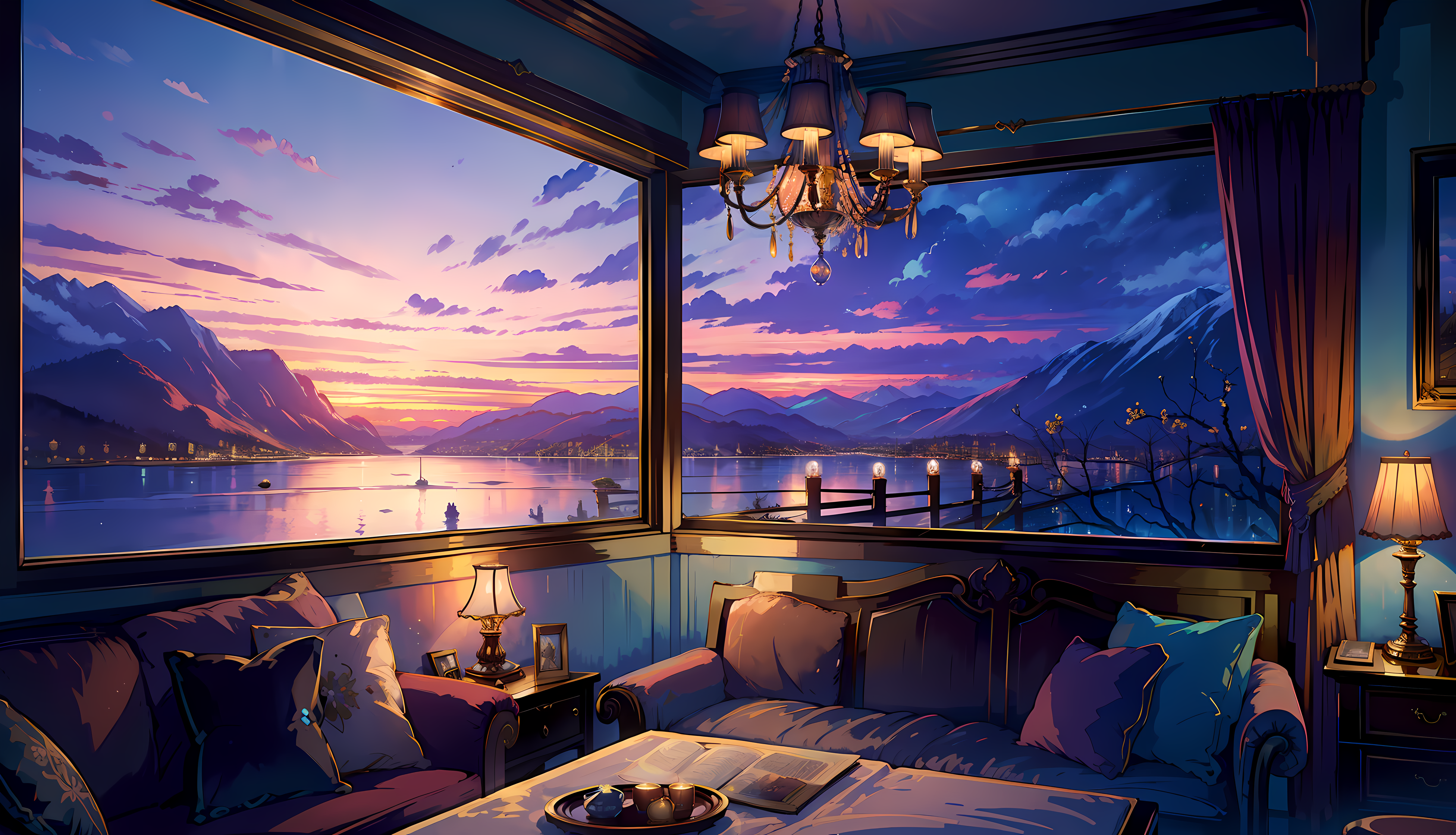 Anime Room 4k Ultra HD Wallpaper