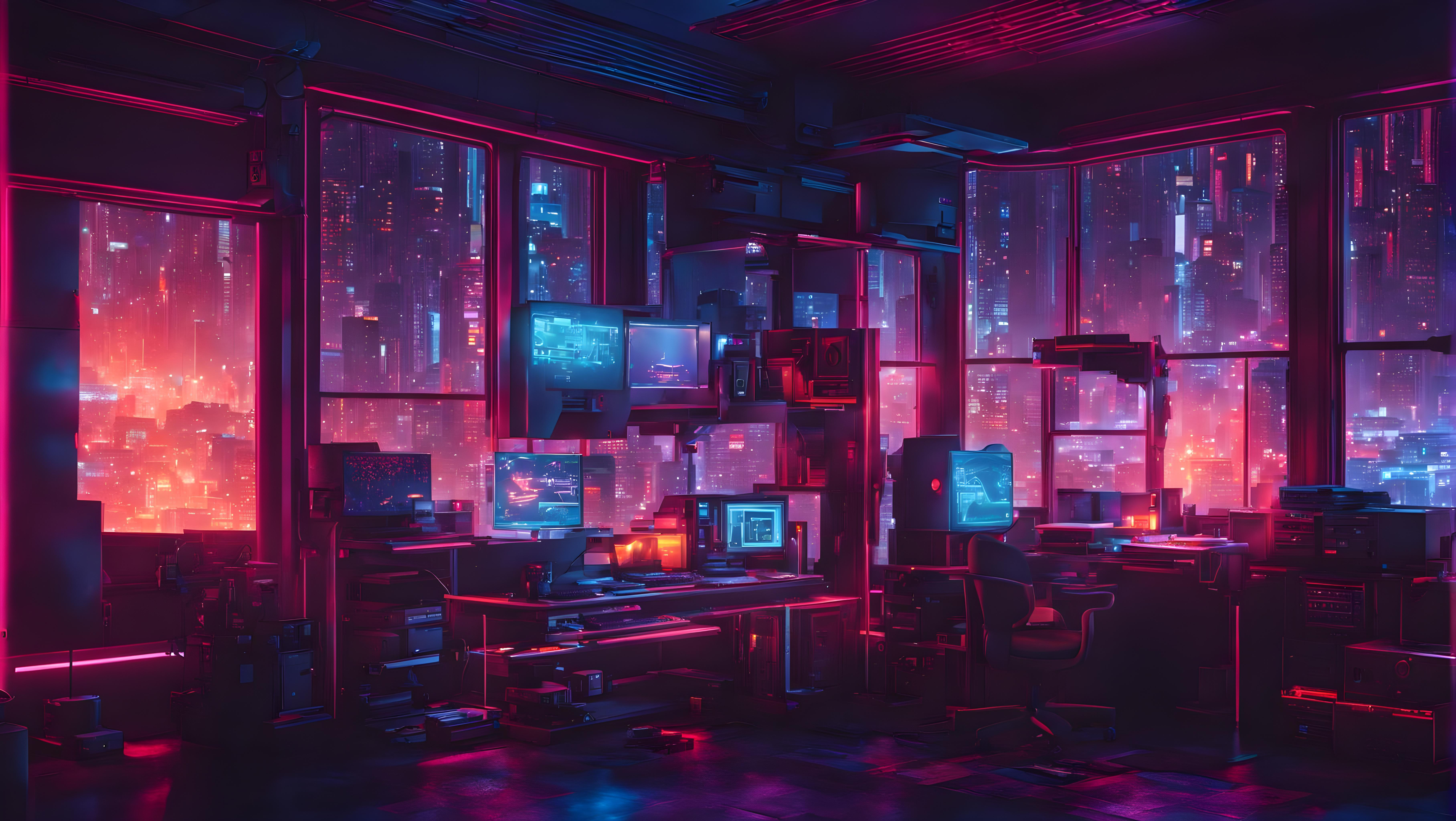 Anime Room 4k Ultra HD Wallpaper
