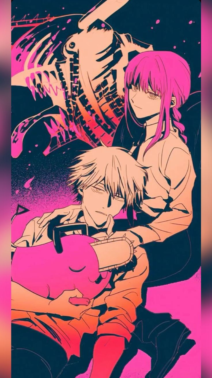 Man wallpaper, Chainsaw, Anime