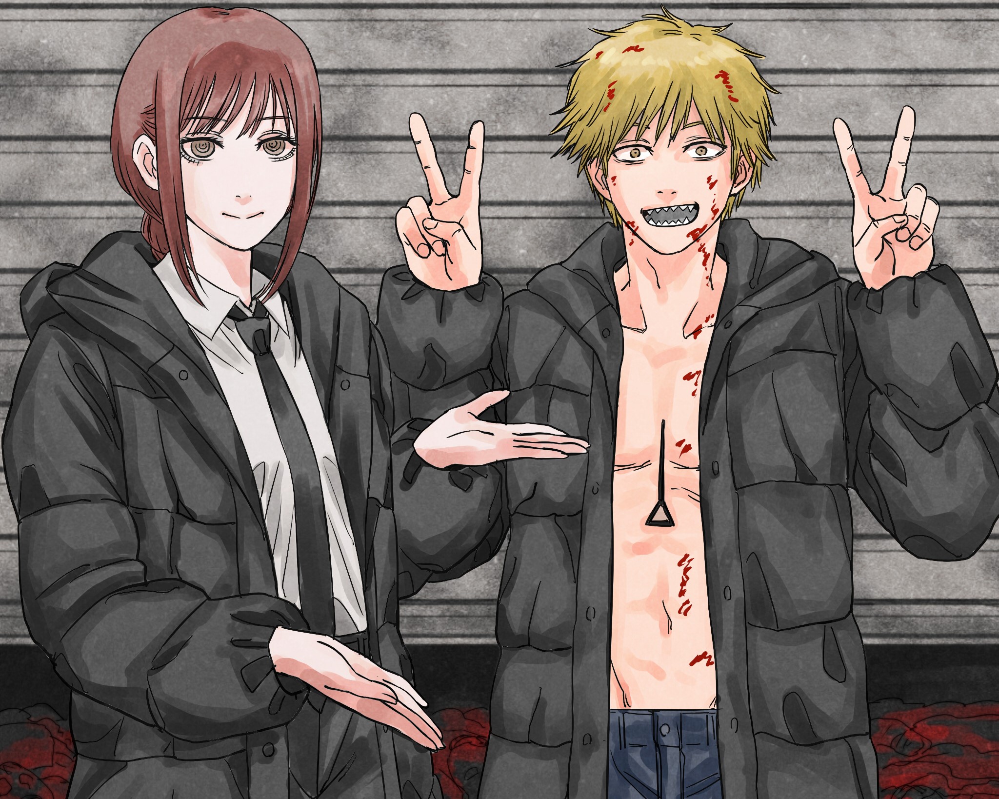 Anime Chainsaw Man HD Wallpaper