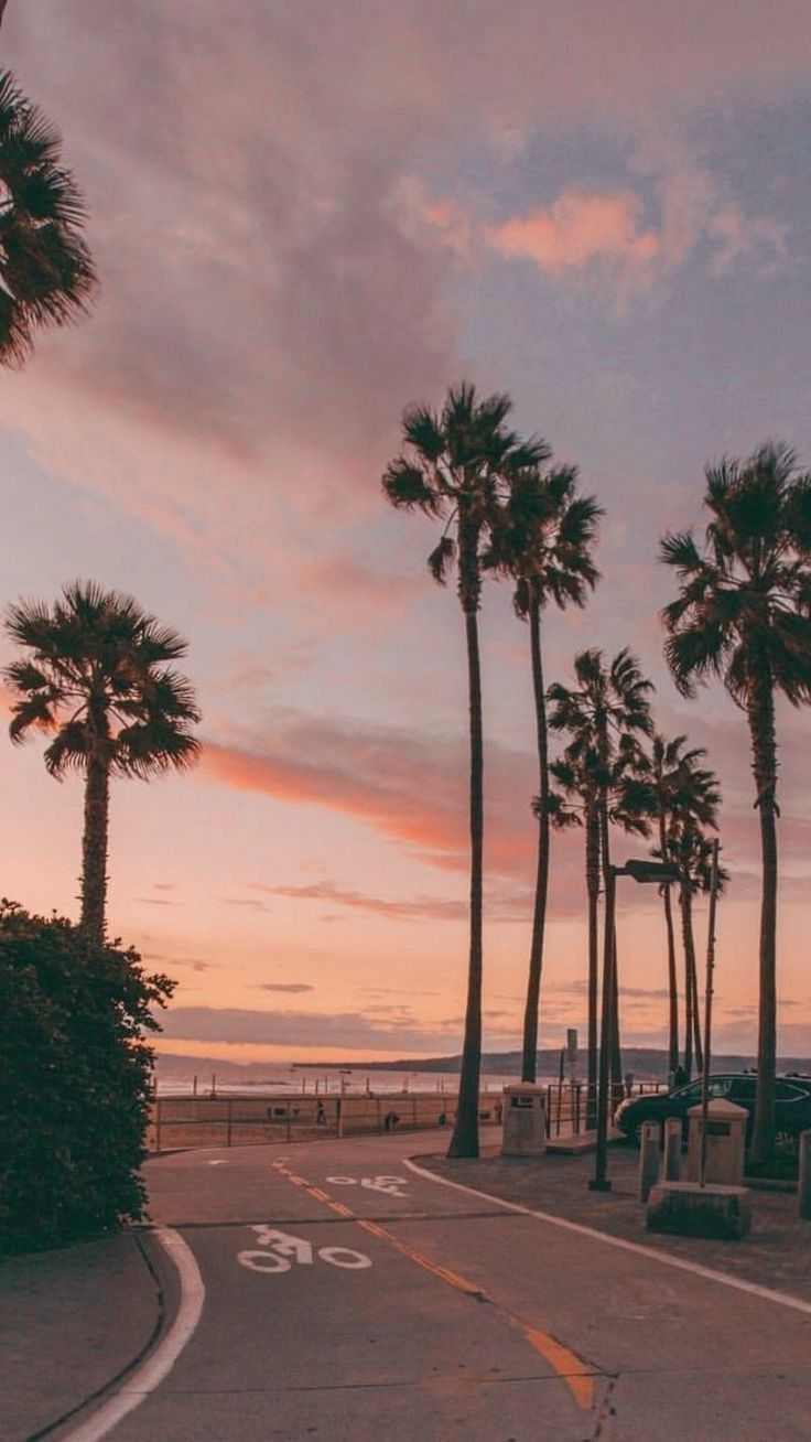 Beach Street Wallpaper. California