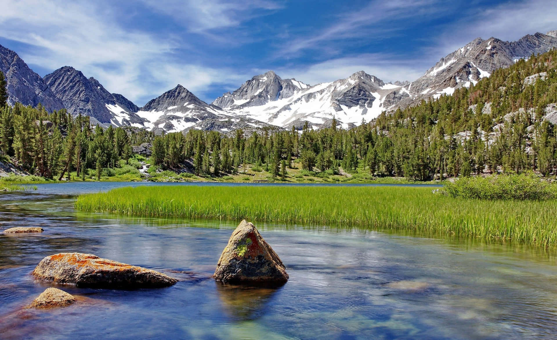 Spring Mountain Wallpaper