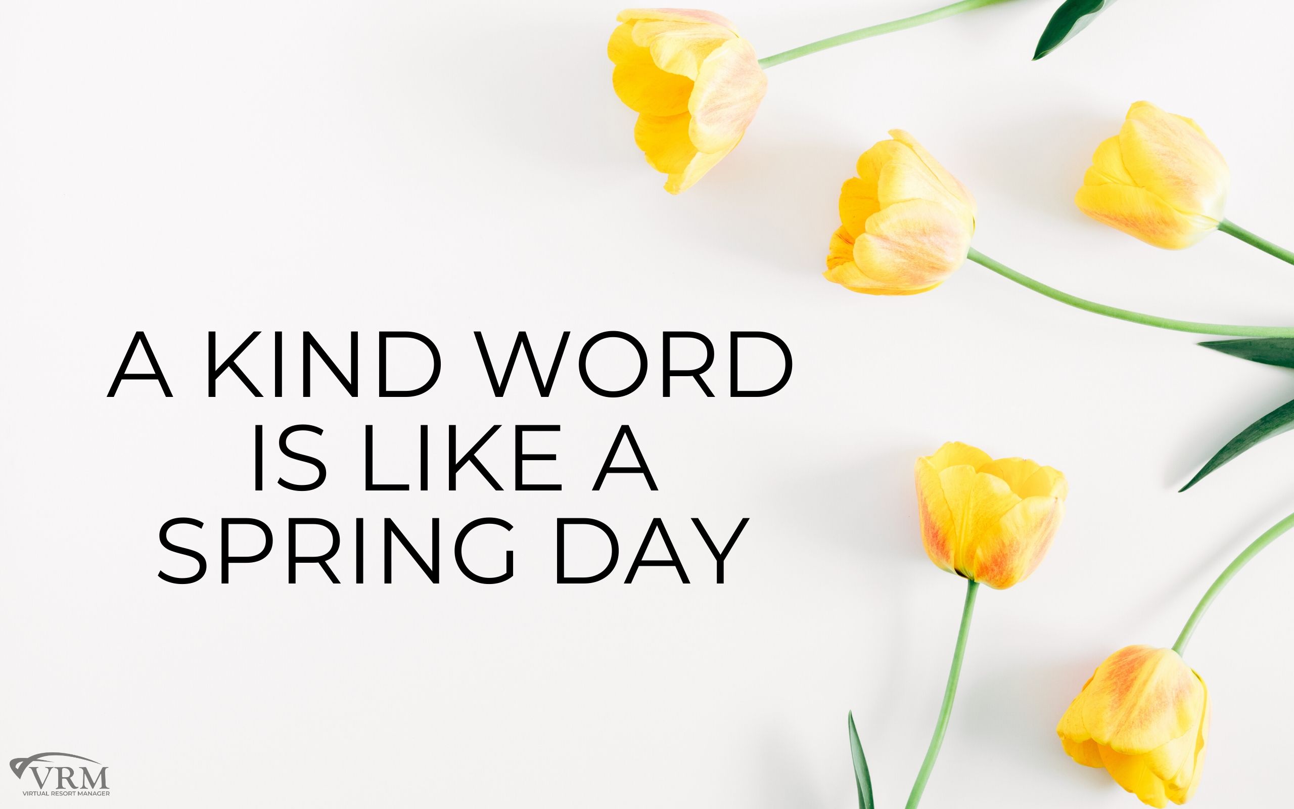 April VRM Monthly Marketing Planner