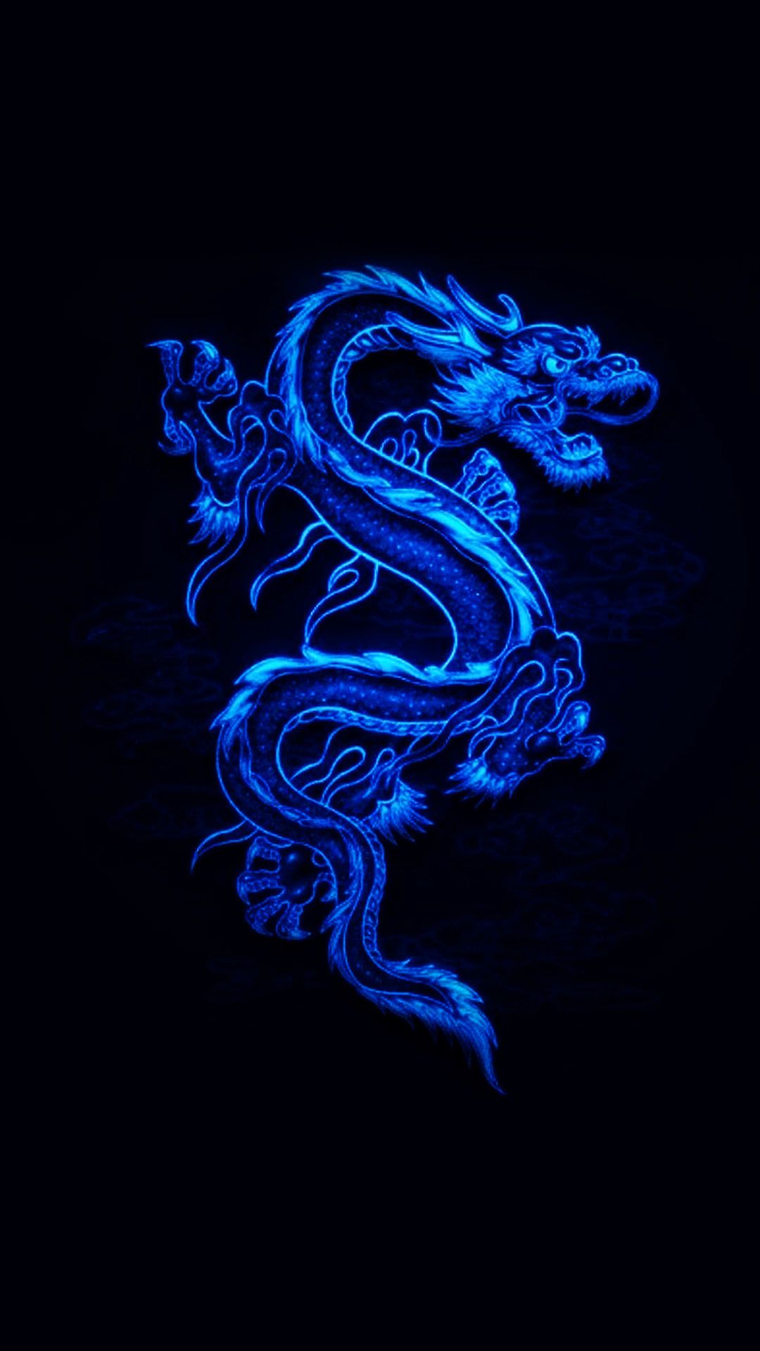 Dragon Wallpaper 185. Blue dragon