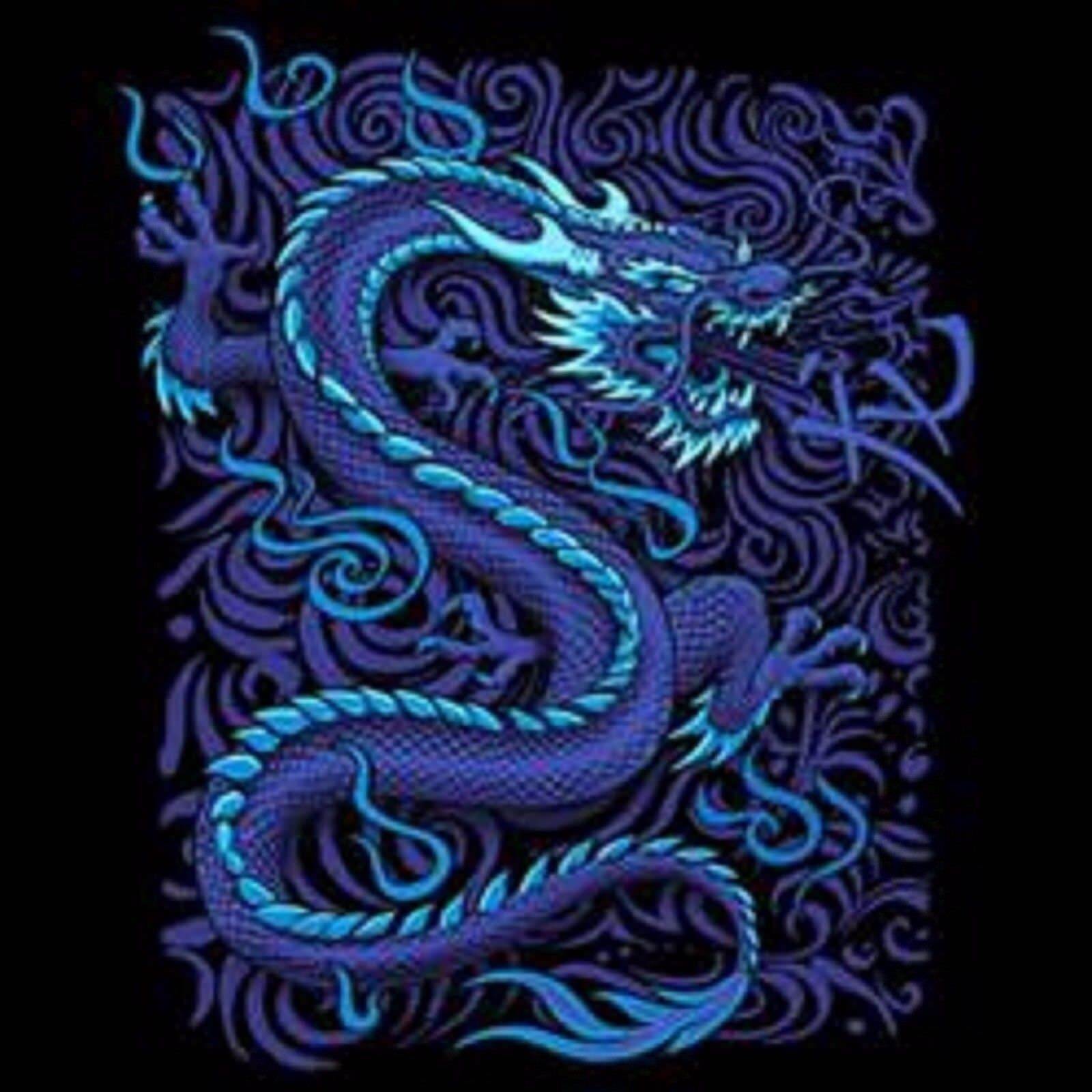 Blue Dragon Pick Your Size T Shirt 7 X