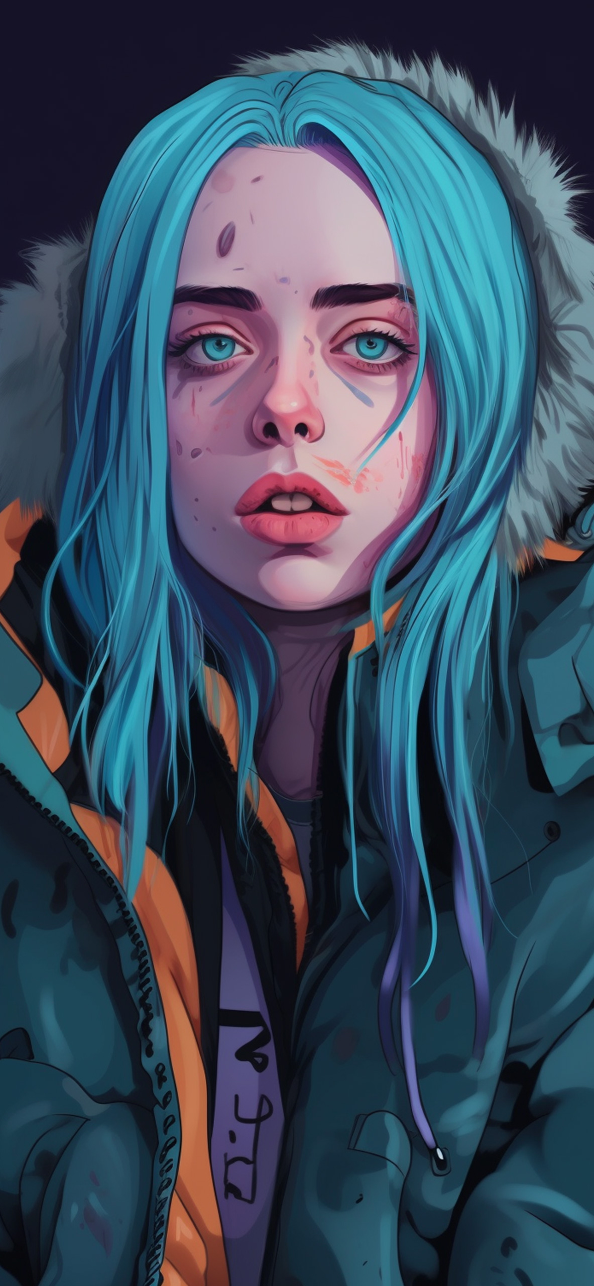 Billie Eilish Art Wallpaper