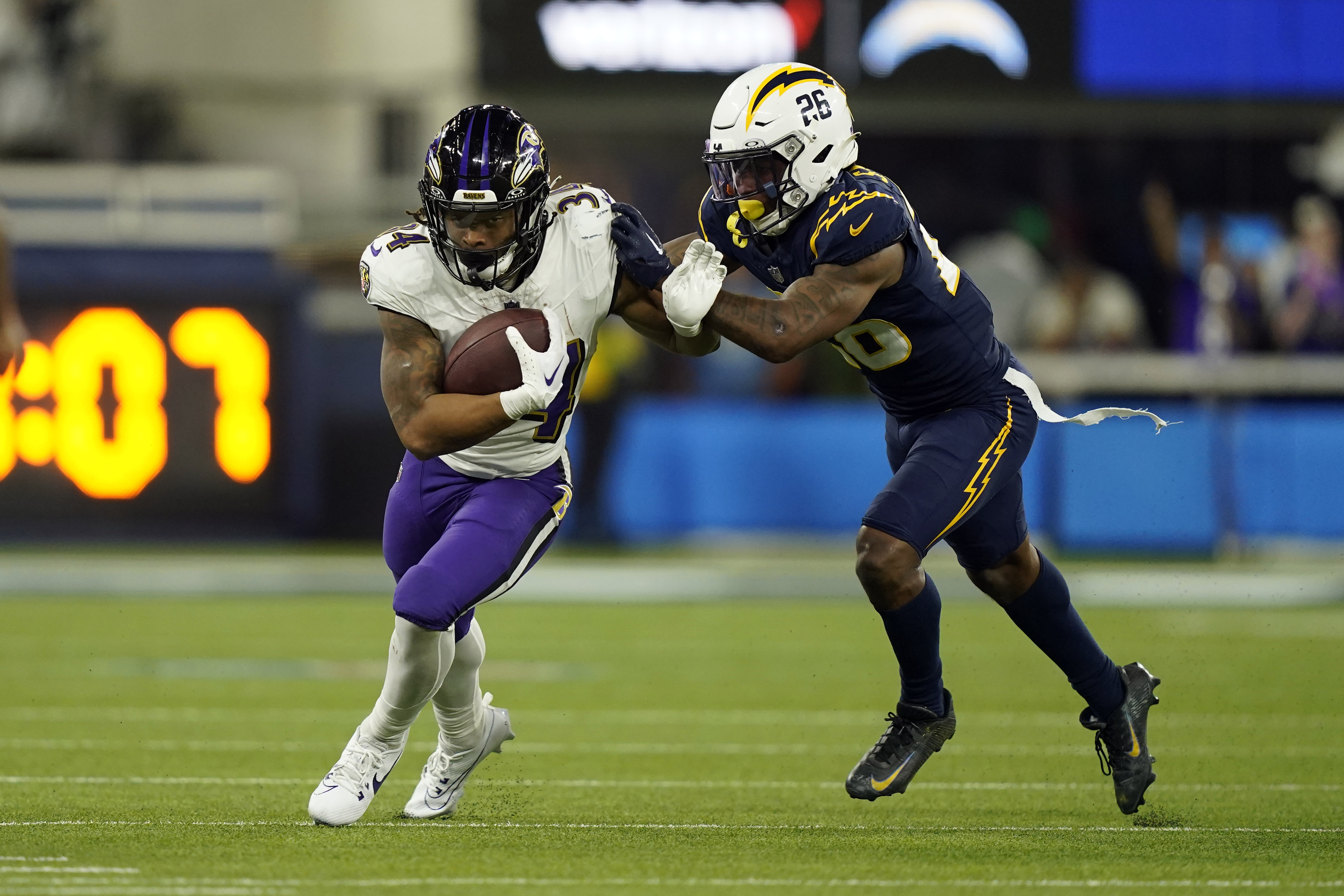 Ravens vs. Chargers, November 26, 2023