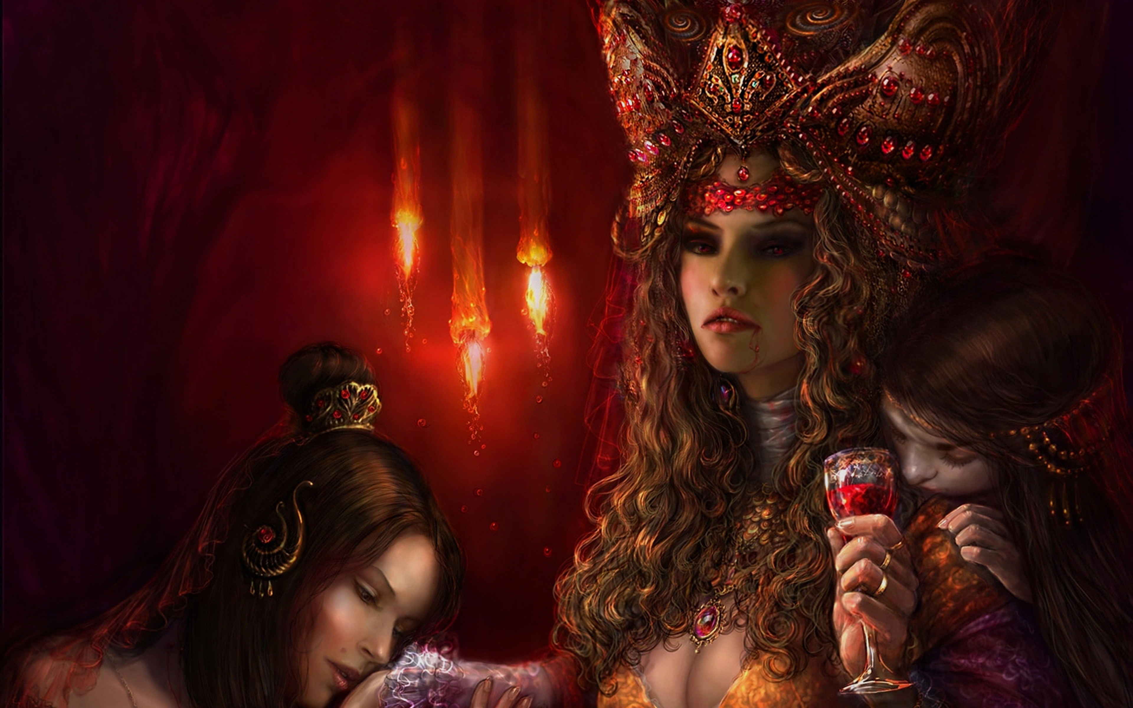 HD desktop wallpaper: Fantasy, Vampire