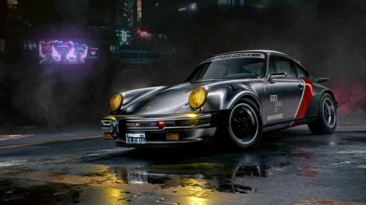 Porsche 911 Animated Wallpaper