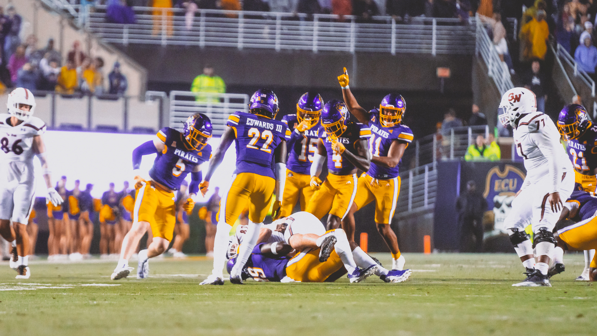 ECU Shuts Out Gardner Webb, 44 0