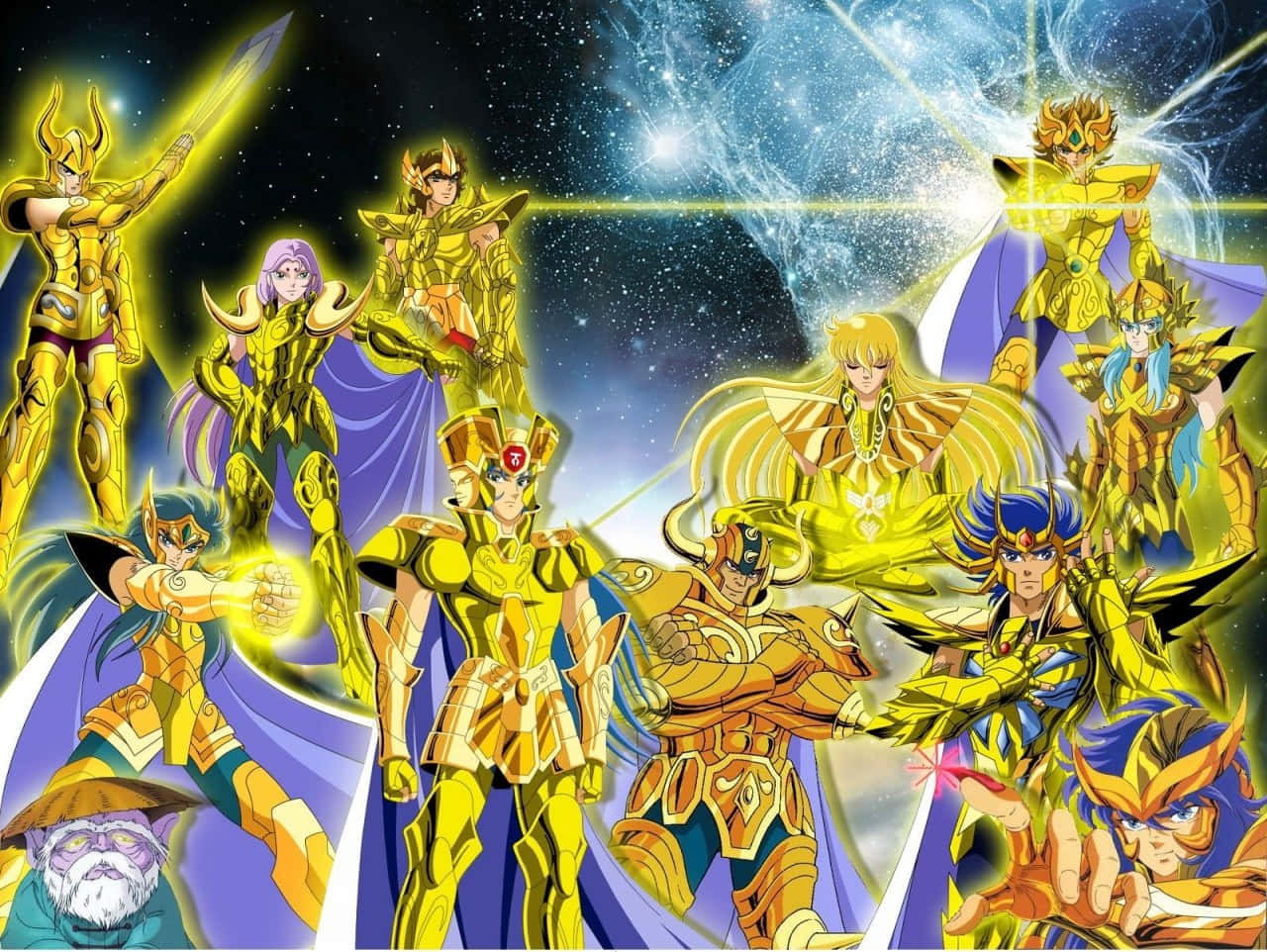 Wallpaper Saint Seiya Soul of Gold Nº 1