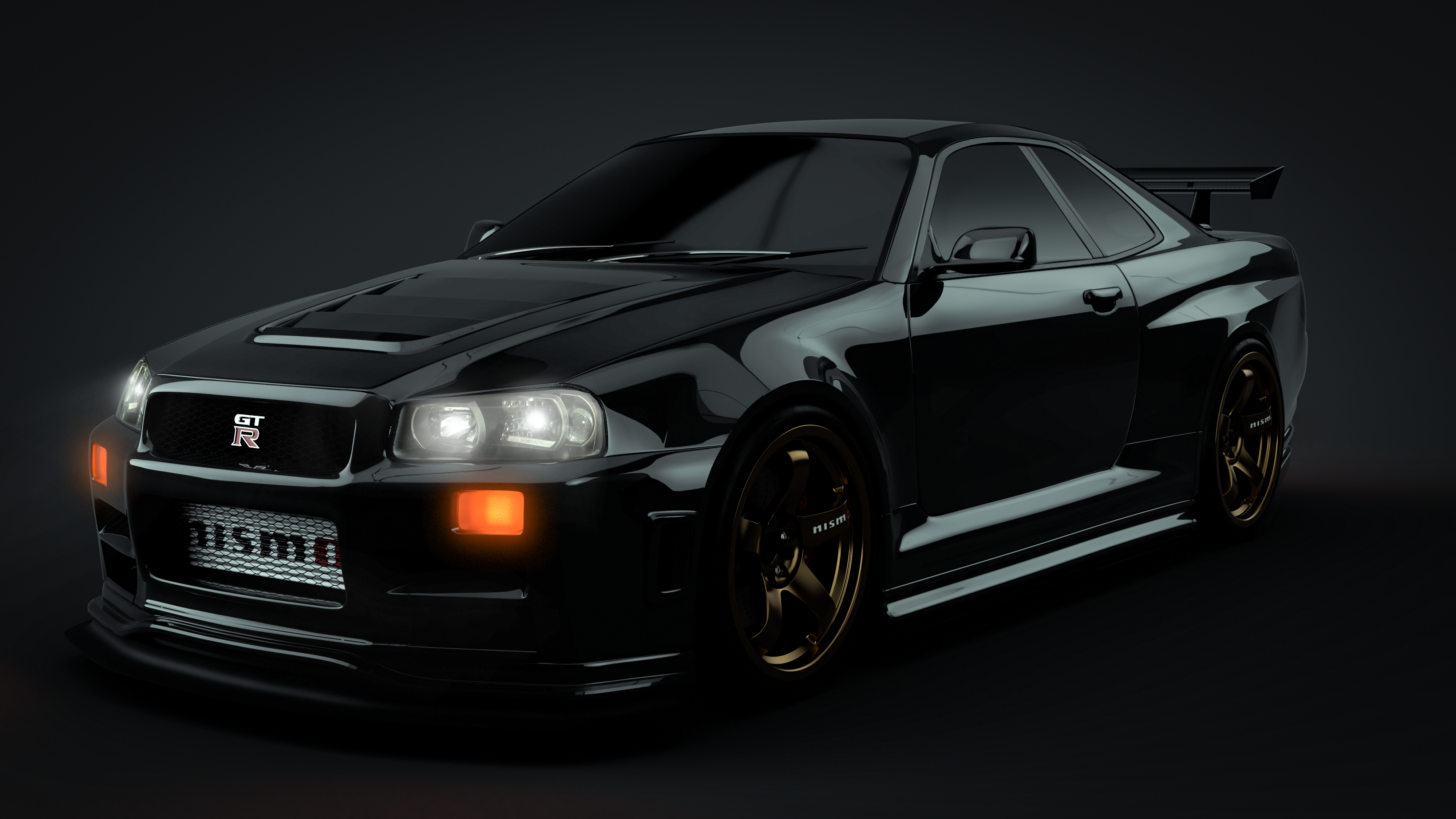 Nissan Skyline GT R (R34). Autodesk