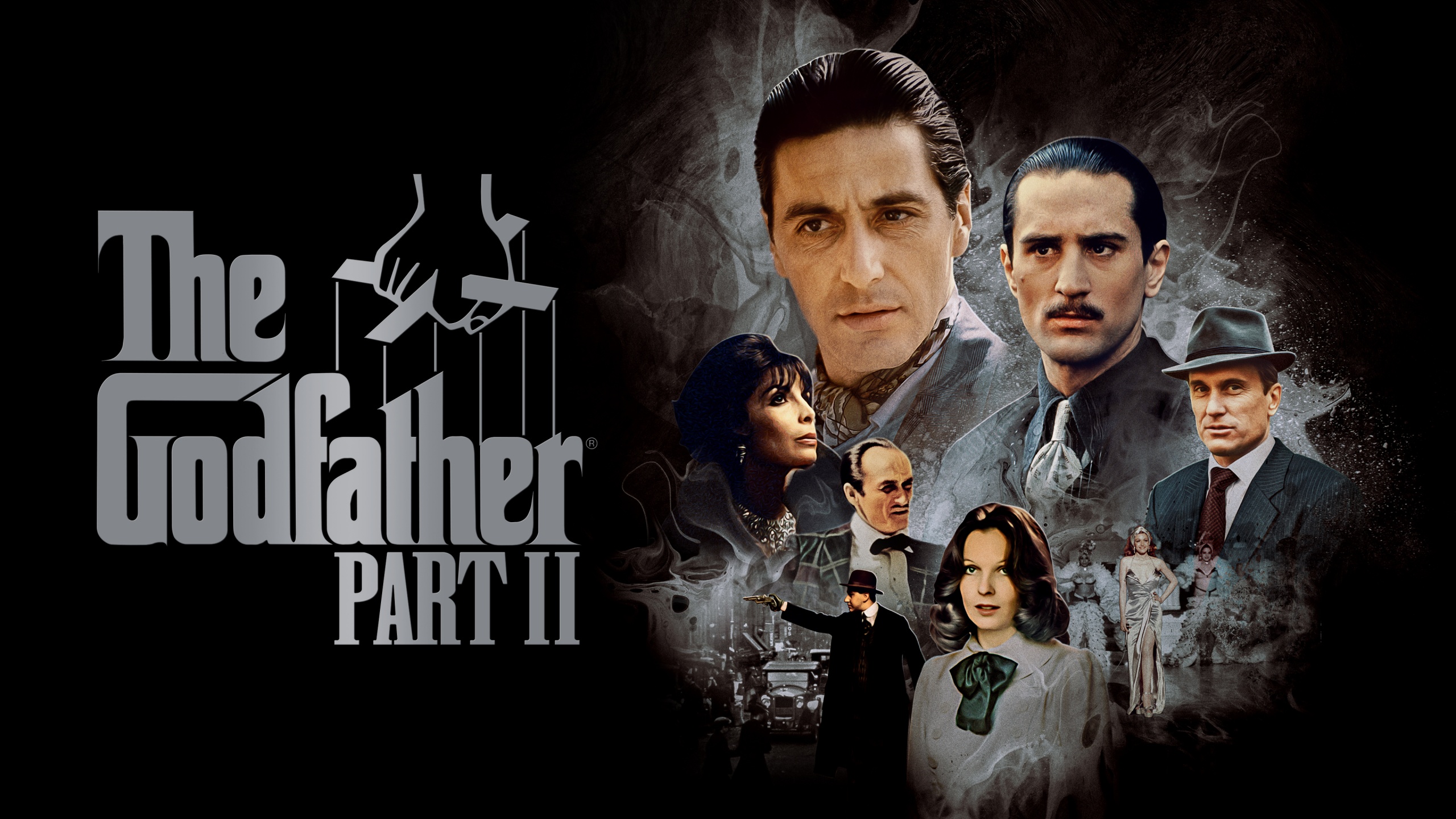 The Godfather Part 2 Movie poster 4K Wallpaper