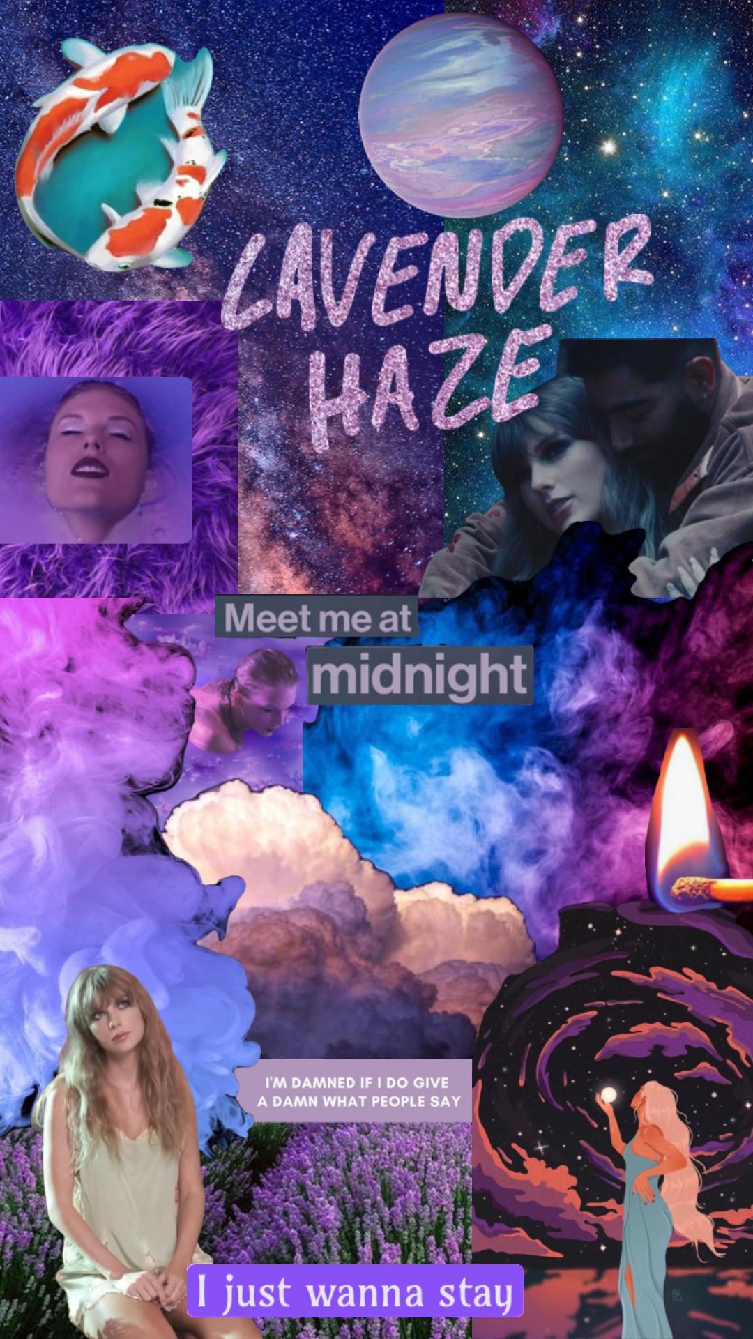 Lavender Haze music video wallpaper