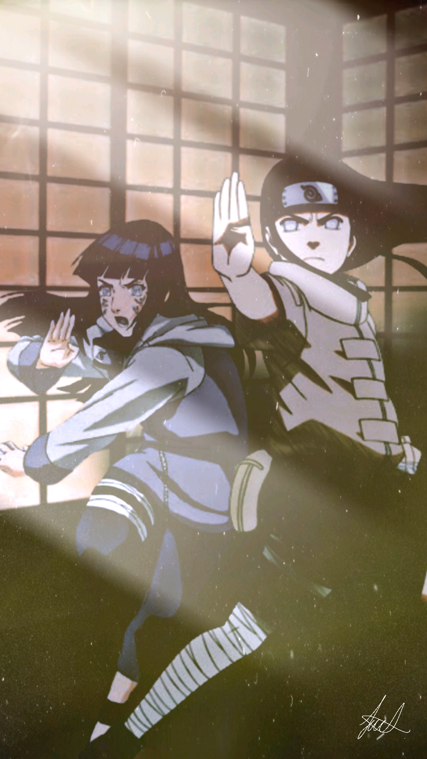 Neji and Hinata wallpaper