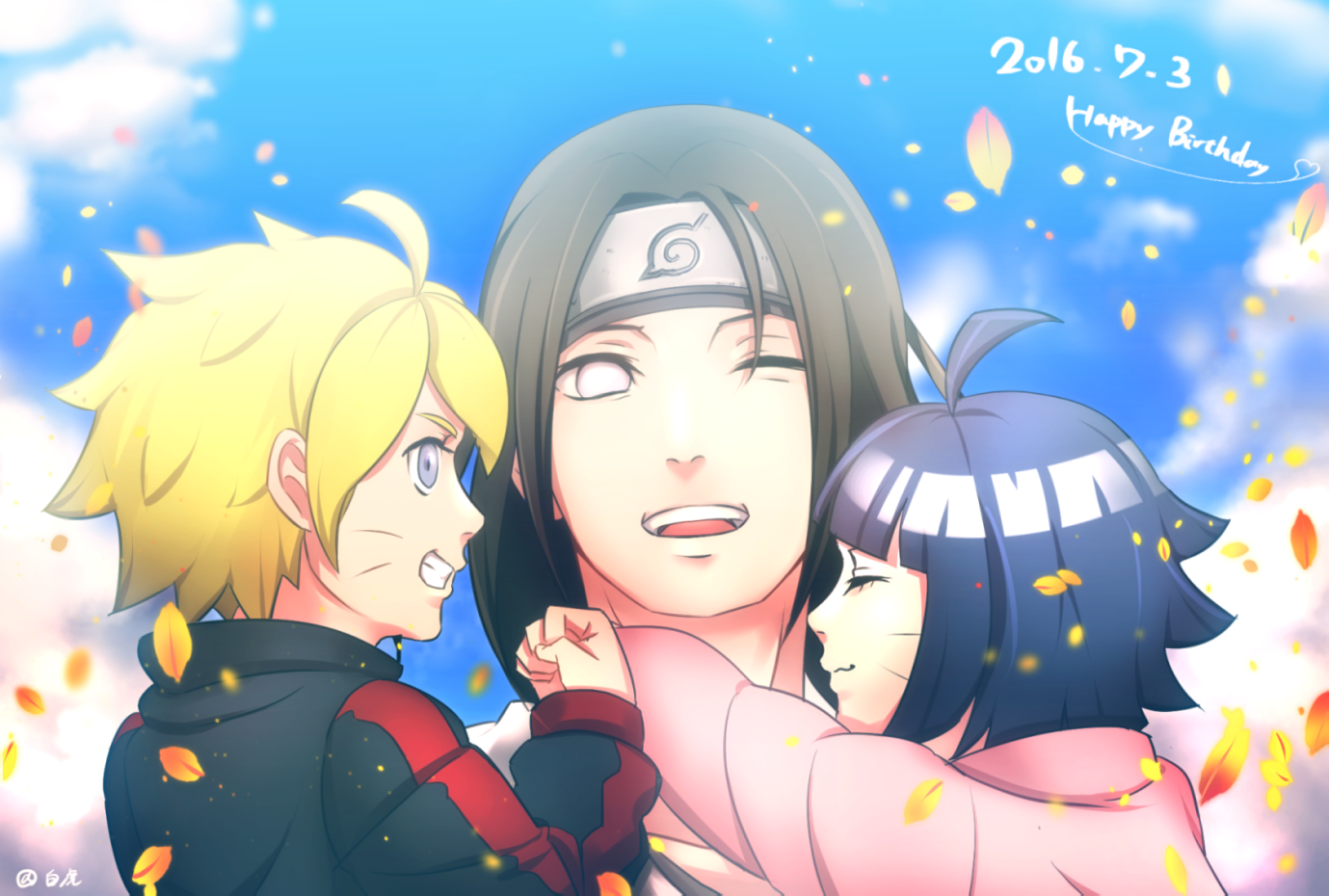 Anime Boruto HD Wallpaper by 白虎