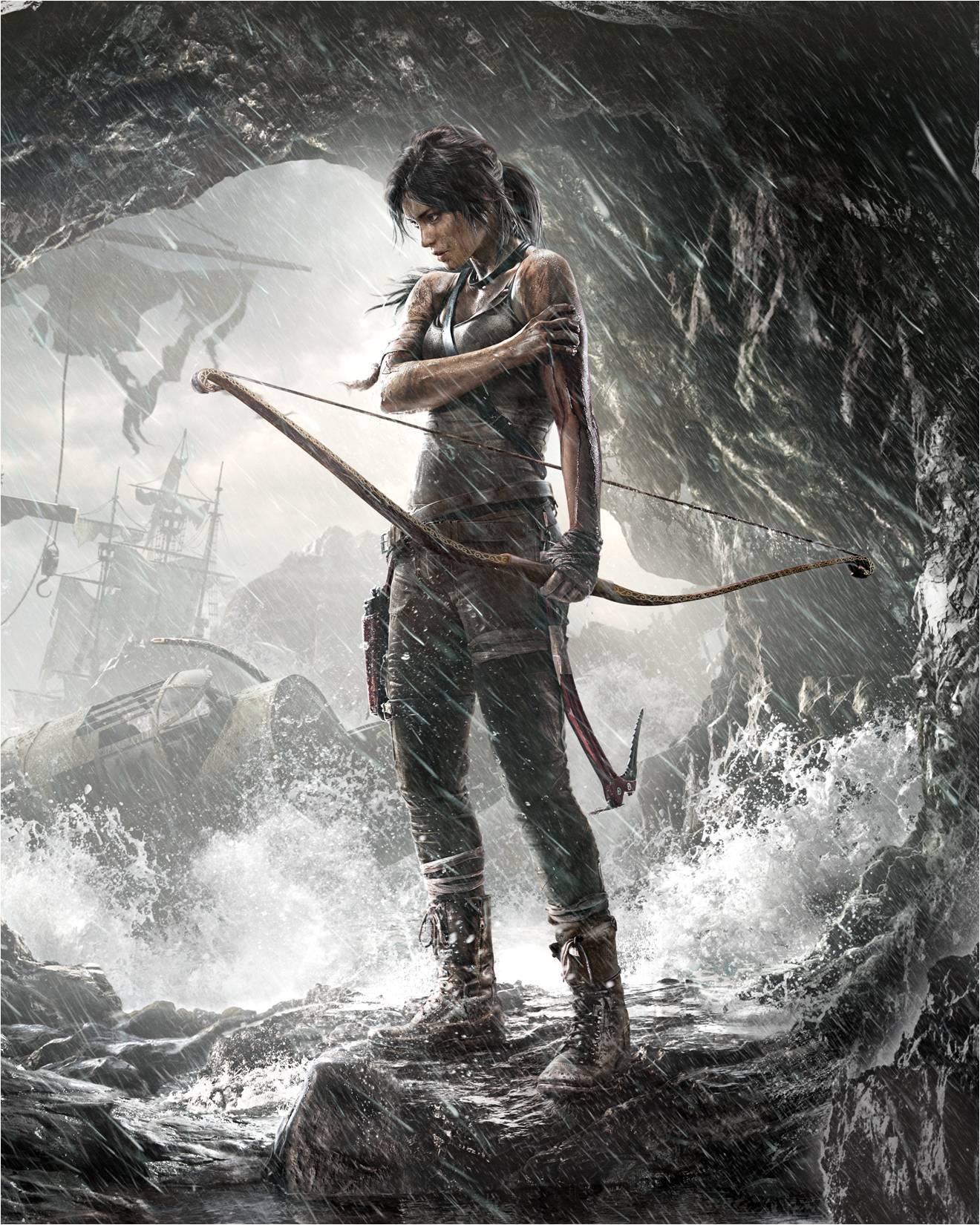 Mobile wallpaper: Tomb Raider, People
