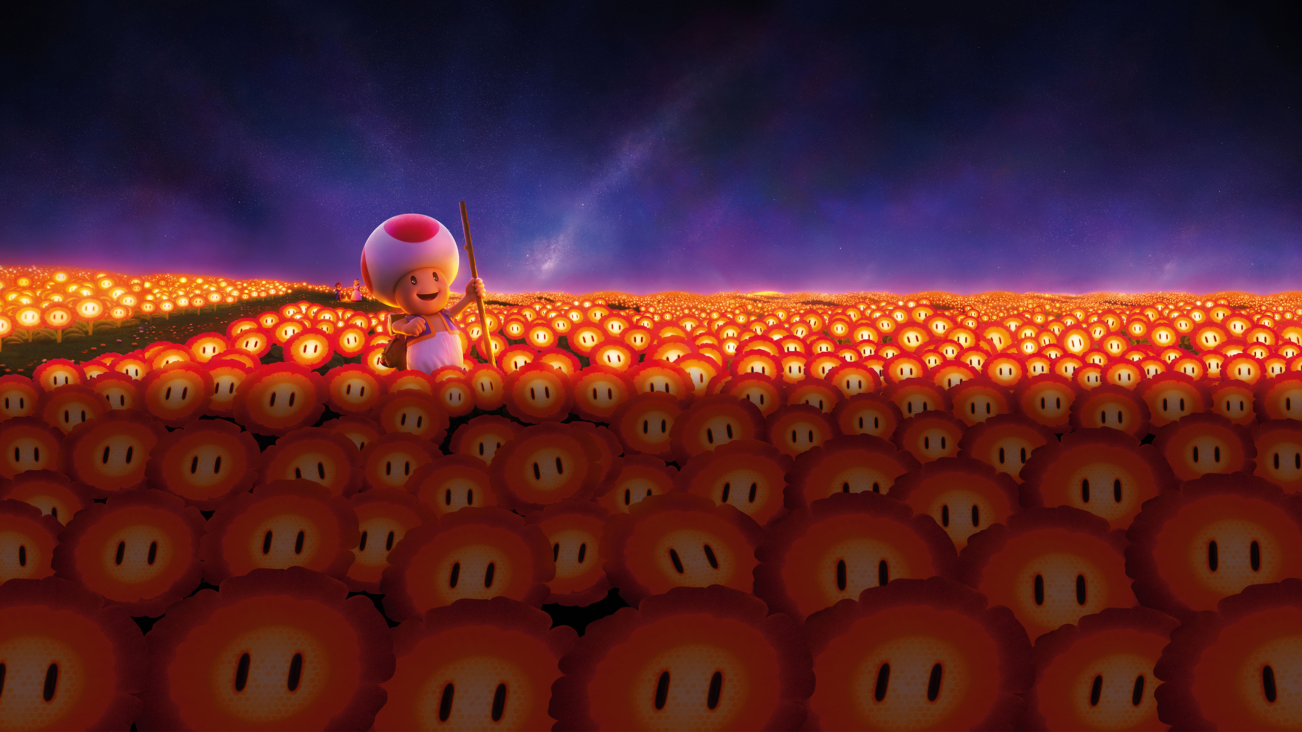 Super Mario Bros. Movie Toad Wallpaper