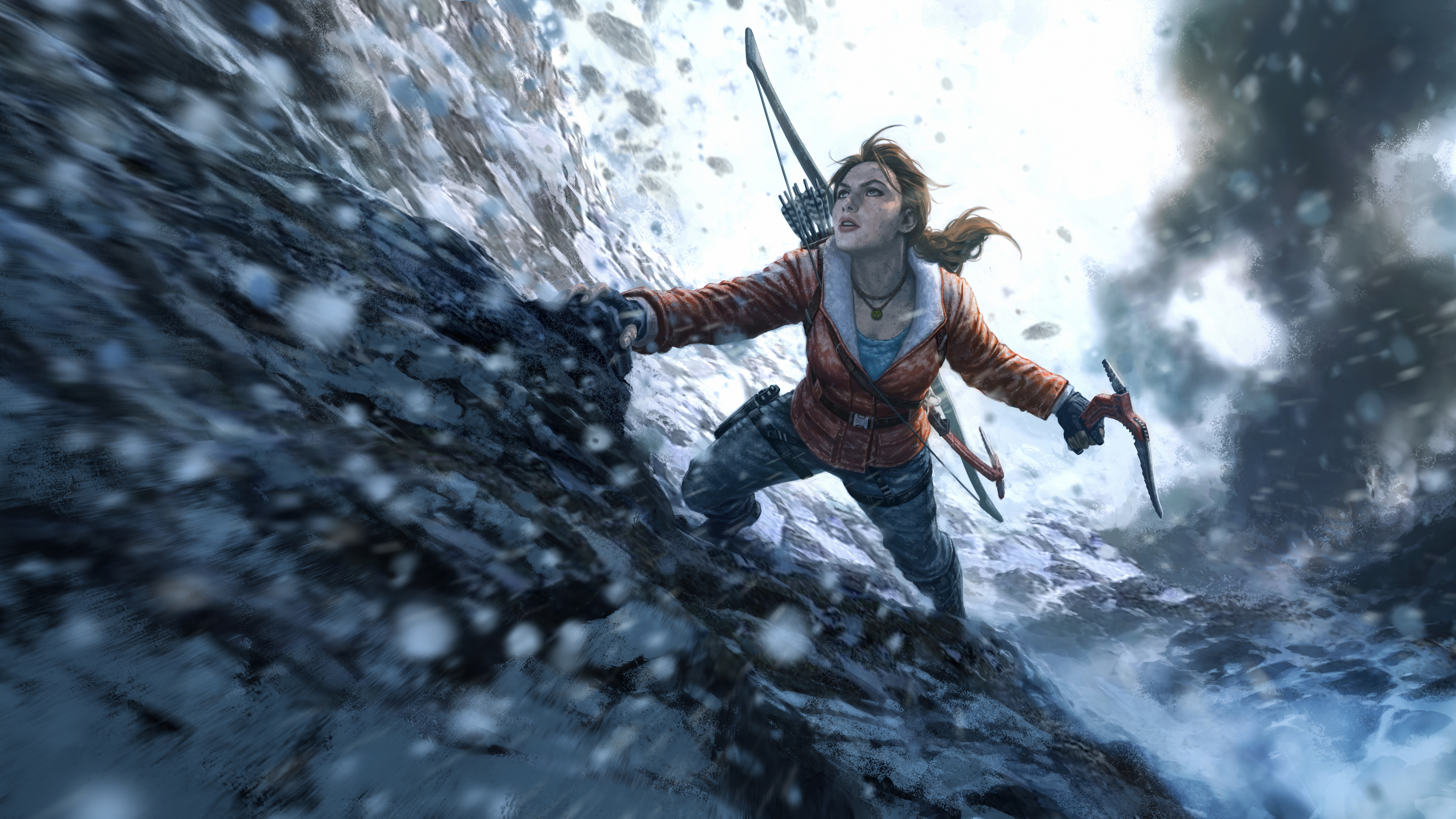 Rise of the Tomb Raider Wallpaper 4K