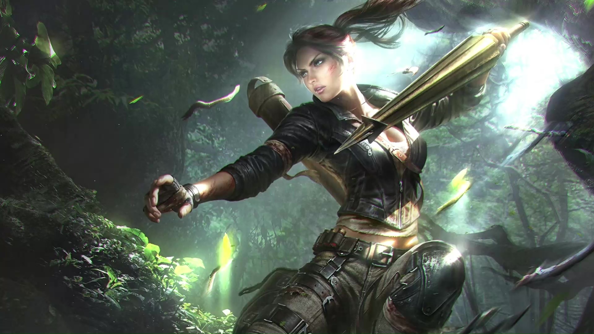 Jungle Tomb Raider Live Wallpaper