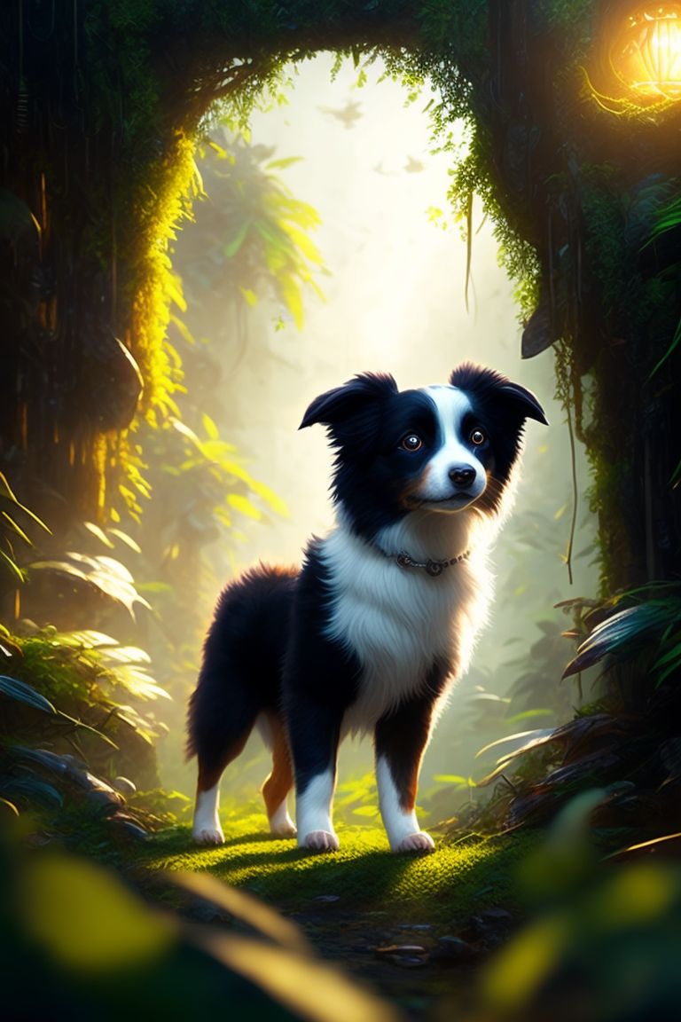 Klutzy Ibis159: Border Collie Dog Run