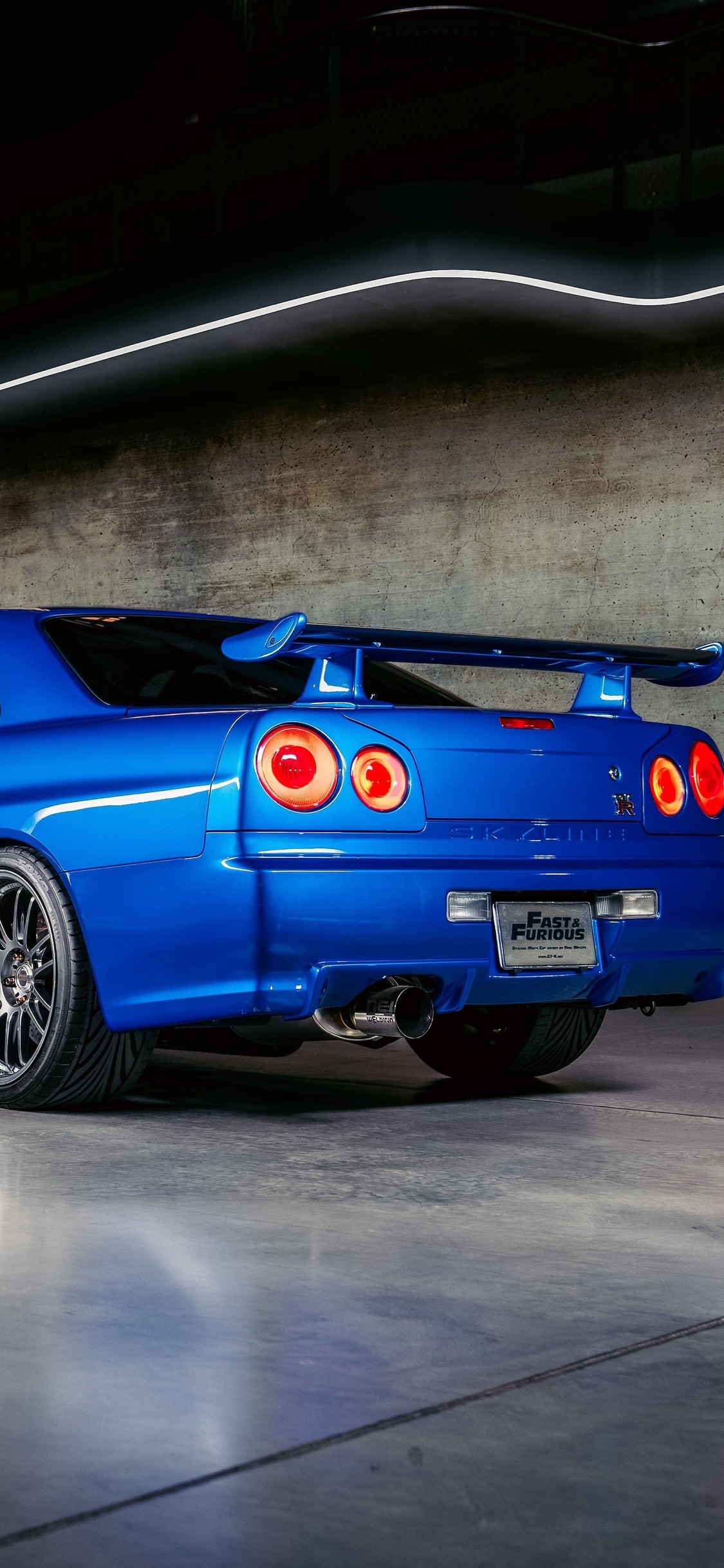 Furious Nissan Gtr 5k iPhone XS