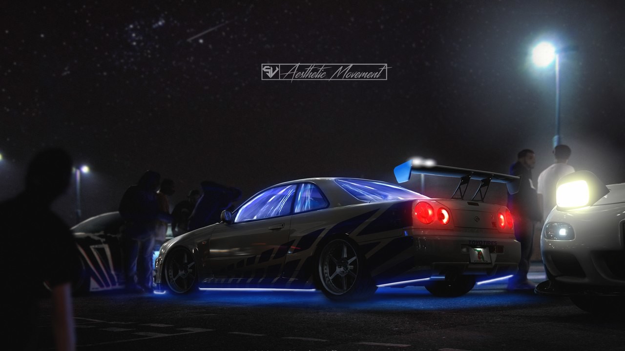 SAJEN STUDIO skyline r34 OST