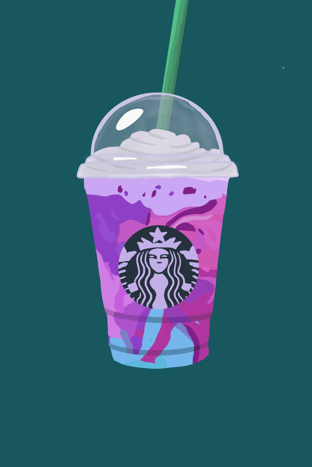 Download Cute Starbucks Purple Jam
