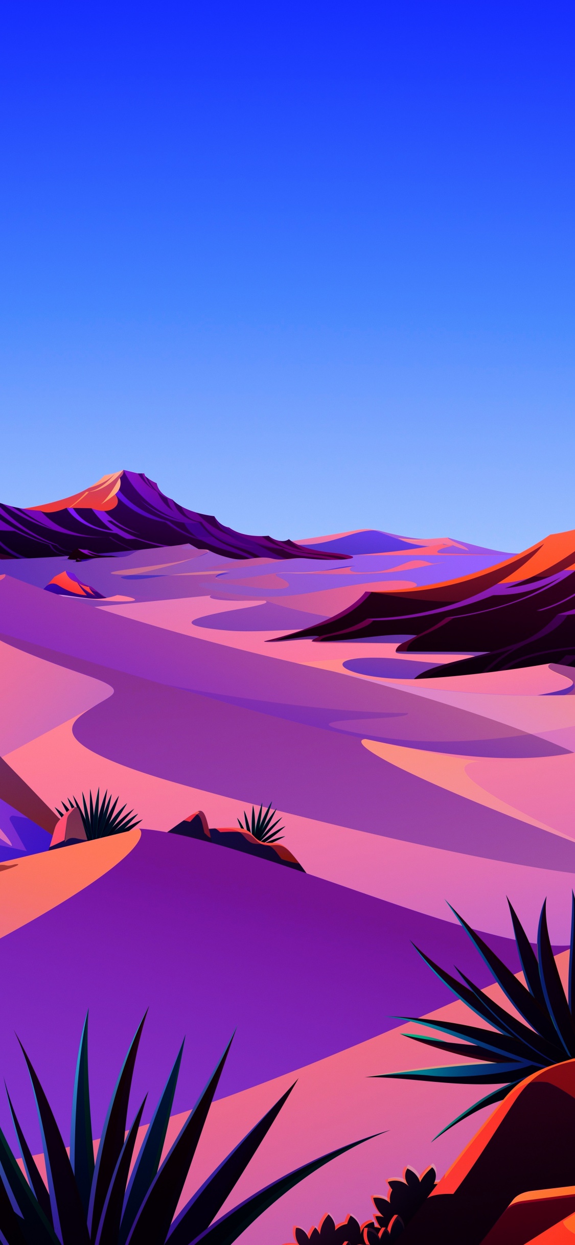 iOS 16 Wallpaper 4K, Landscape, Rocks