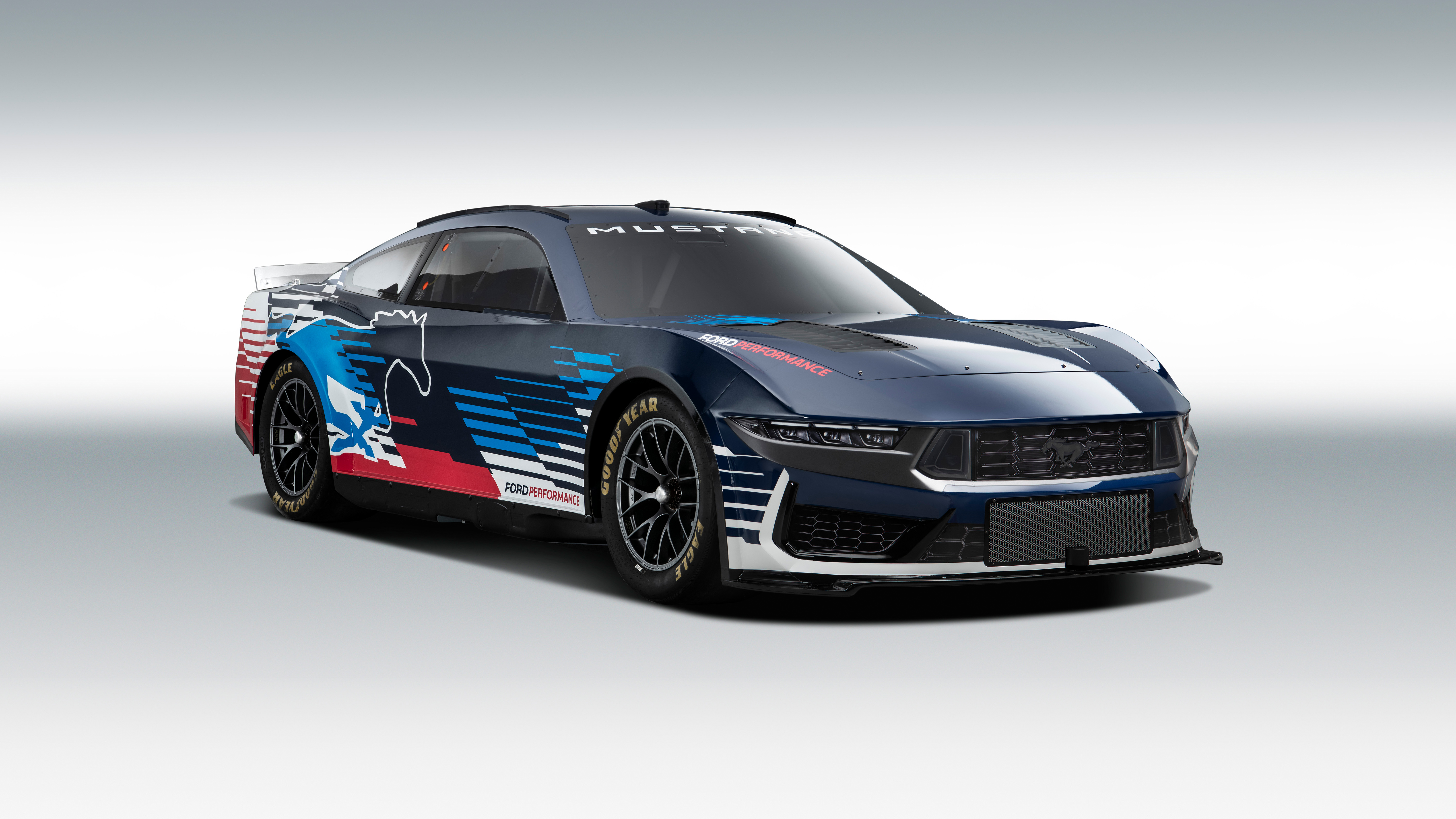 Ford Mustang NASCAR 2024 4K Wallpaper