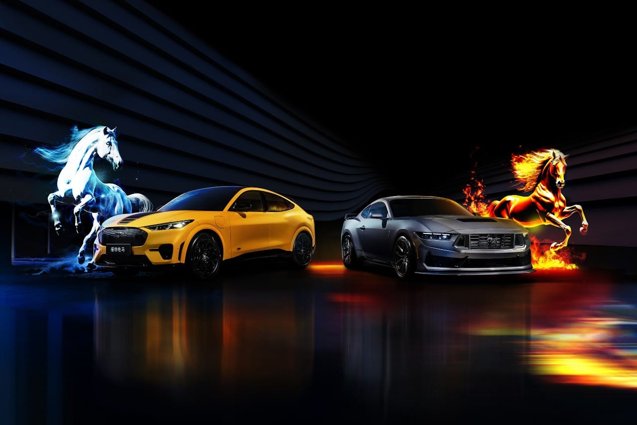 New Ford Mustang Dark Horse, Mach E Wallpaper Released