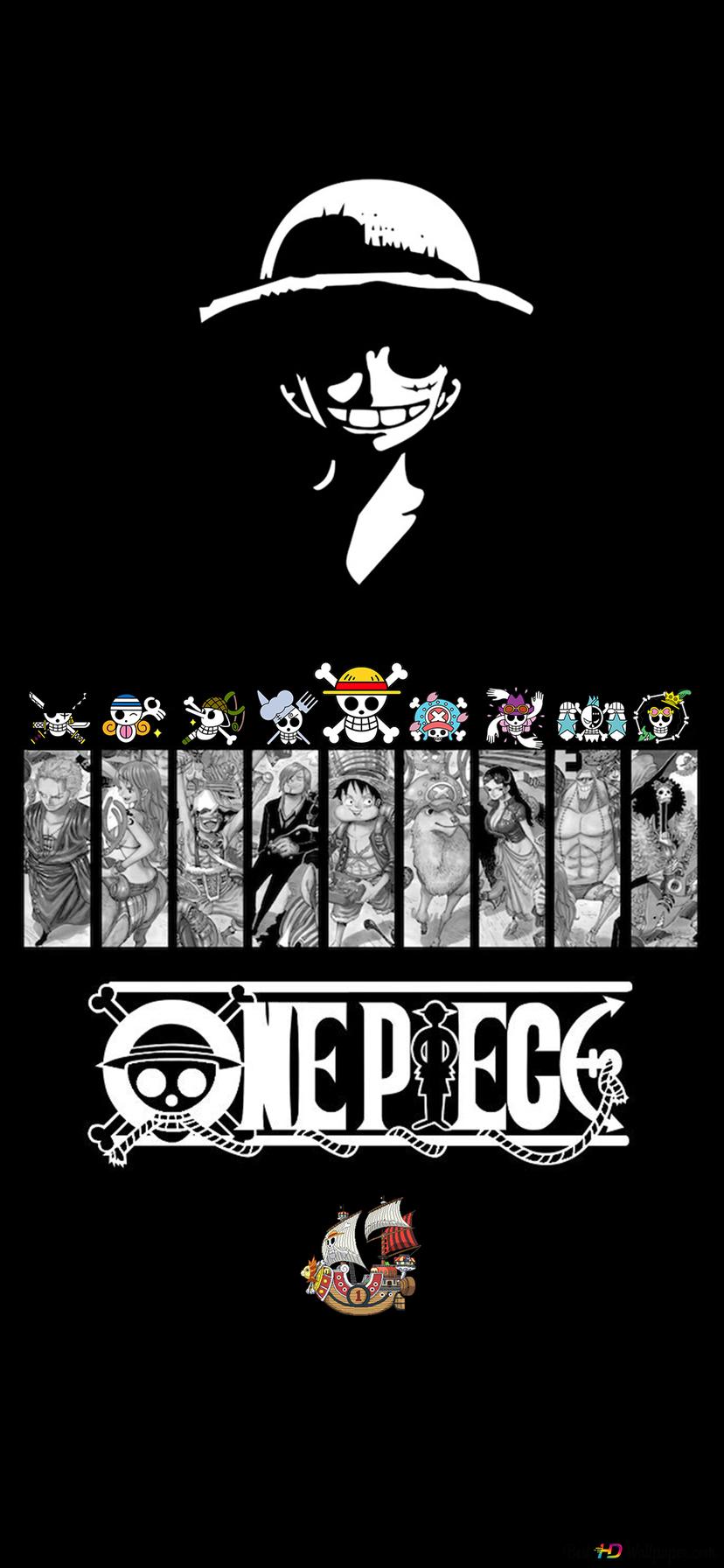 One Piece Mobile Dark wallpaper iPhone