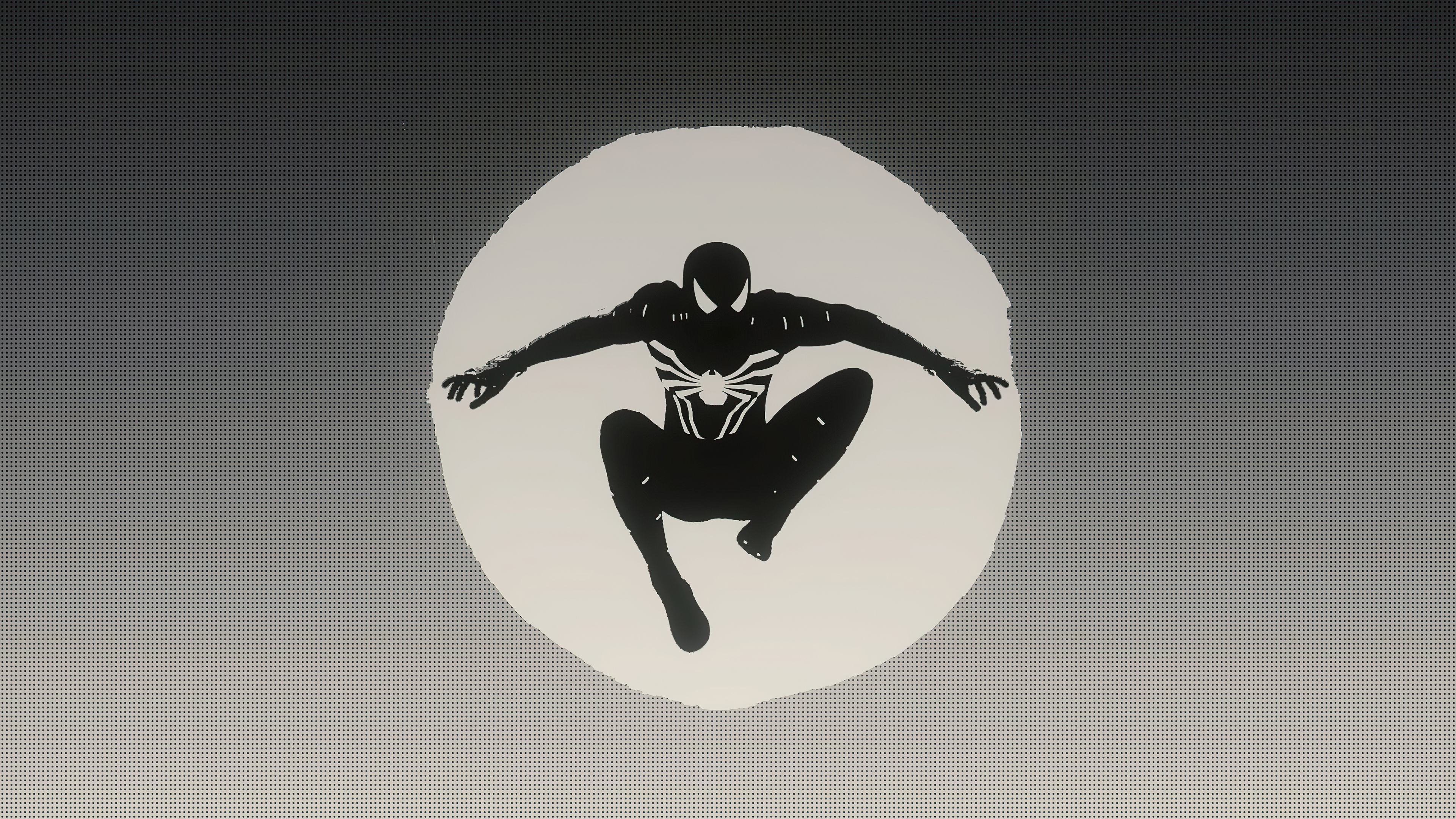 Spiderman From Minimal 4k Wallpaper, HD