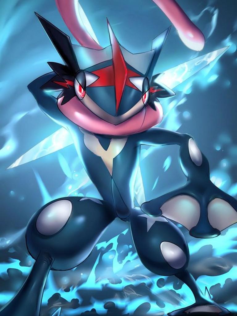 Ash Greninja Wallpaper