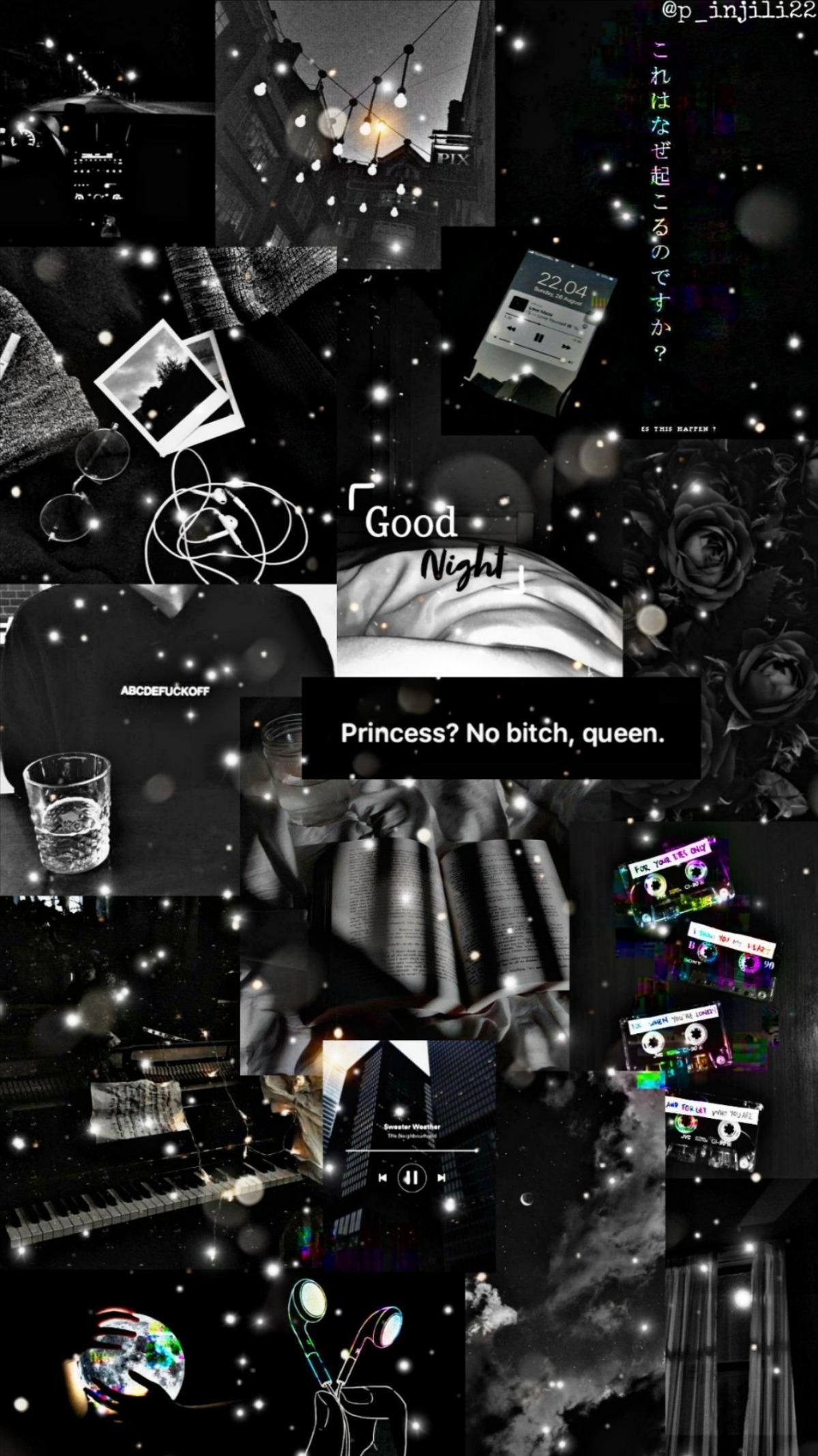 Black Aesthetic Wallpaper. Black