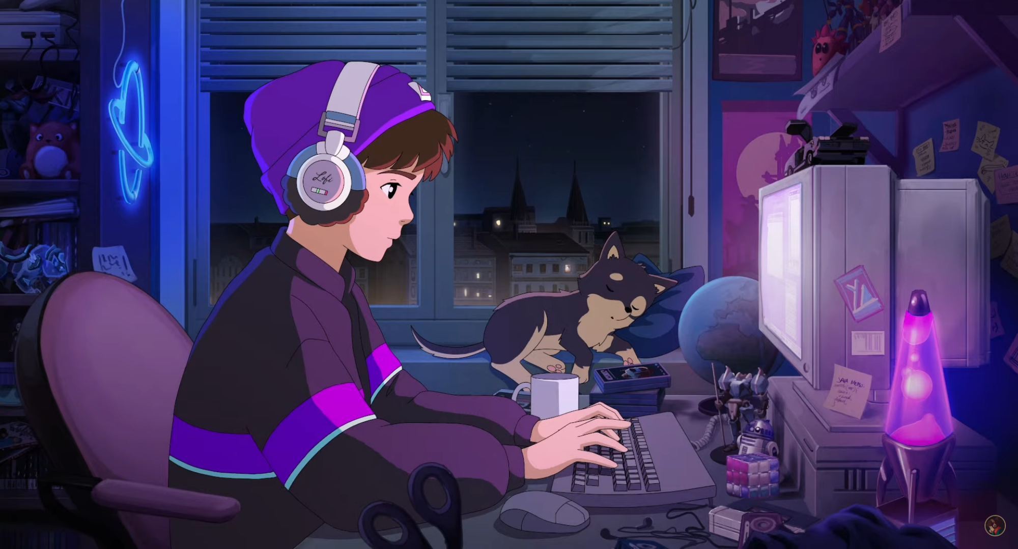 Lofi Girl YouTube stream has a companion: Synth Boy