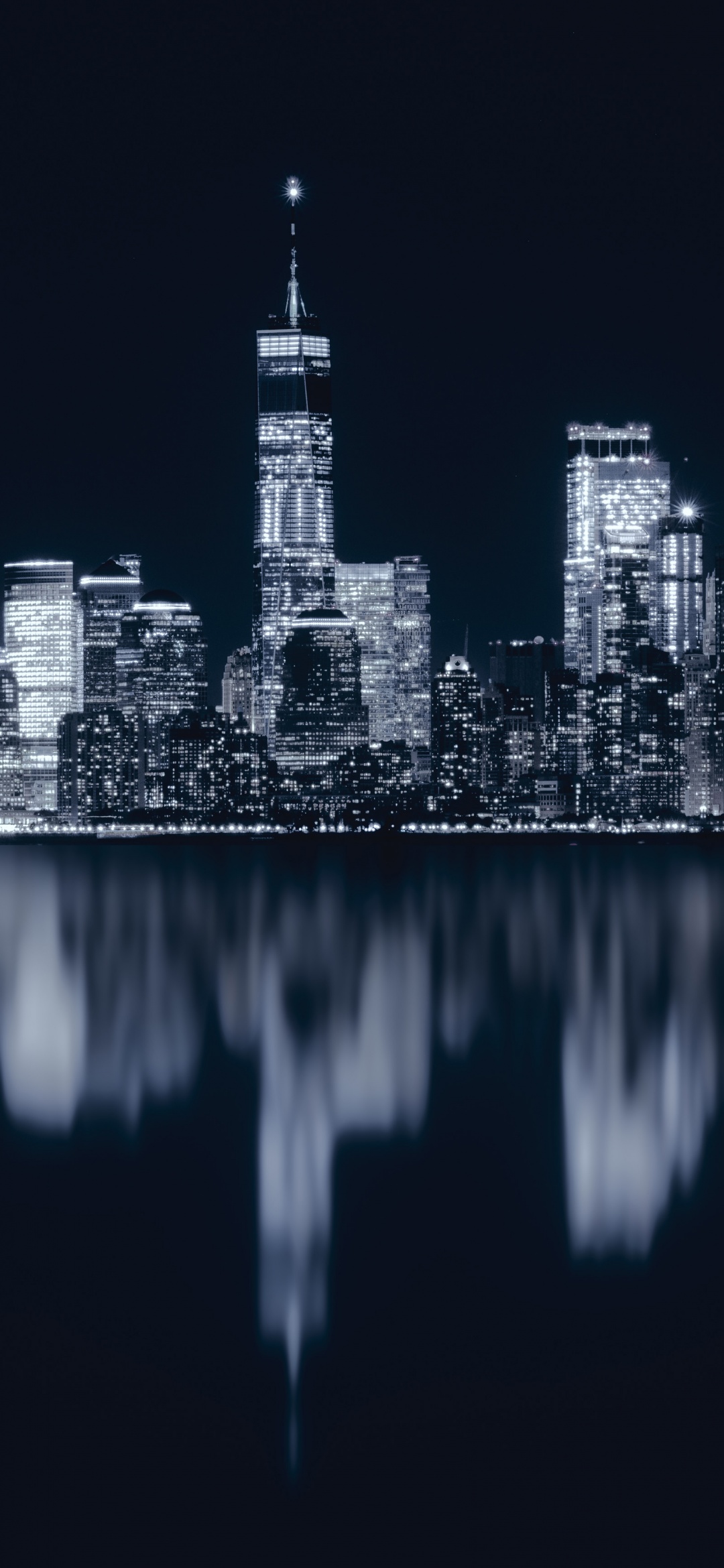Wallpaper 4K, Night, Cityscape, City lights