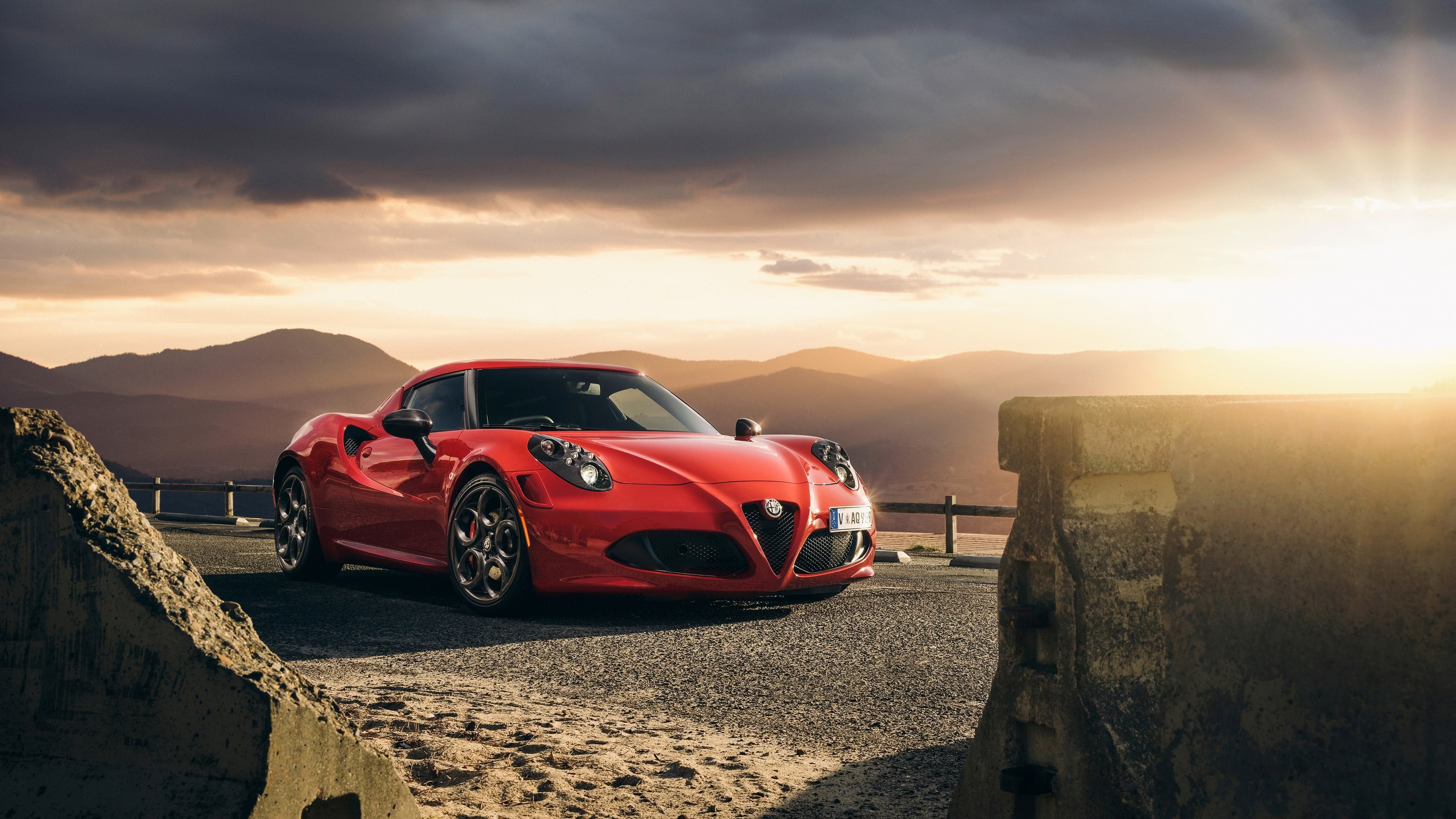 Alfa Romeo 4C UHD 4K Wallpaper
